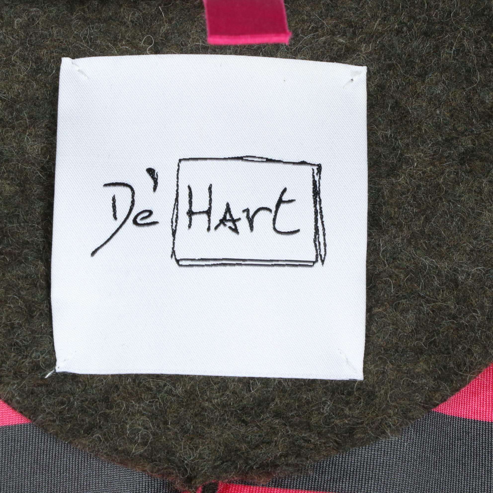 De' Hart Embroidered Wool Blend Jacket