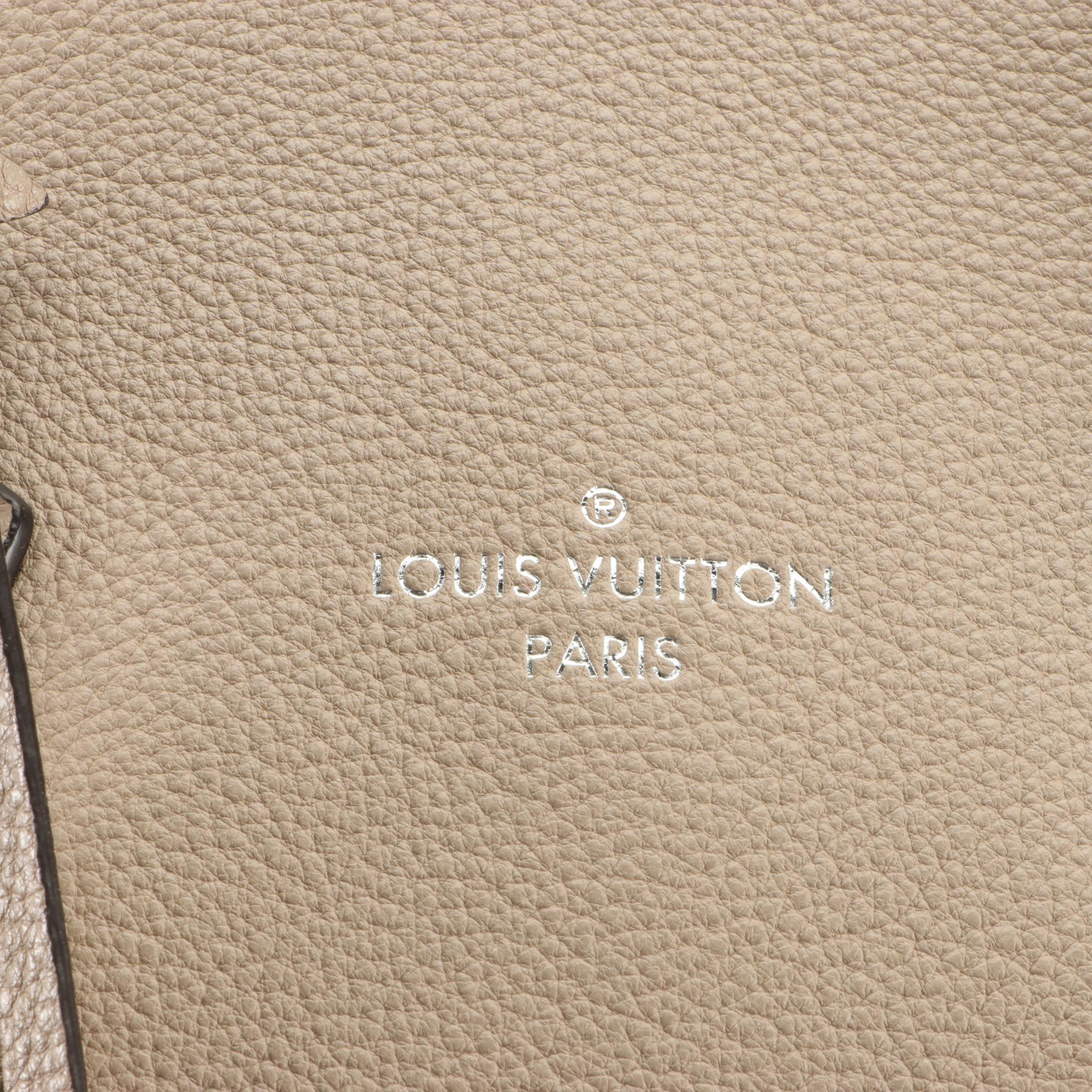 Louis Vuitton Soft Lockit Tote in Taurillion Leather