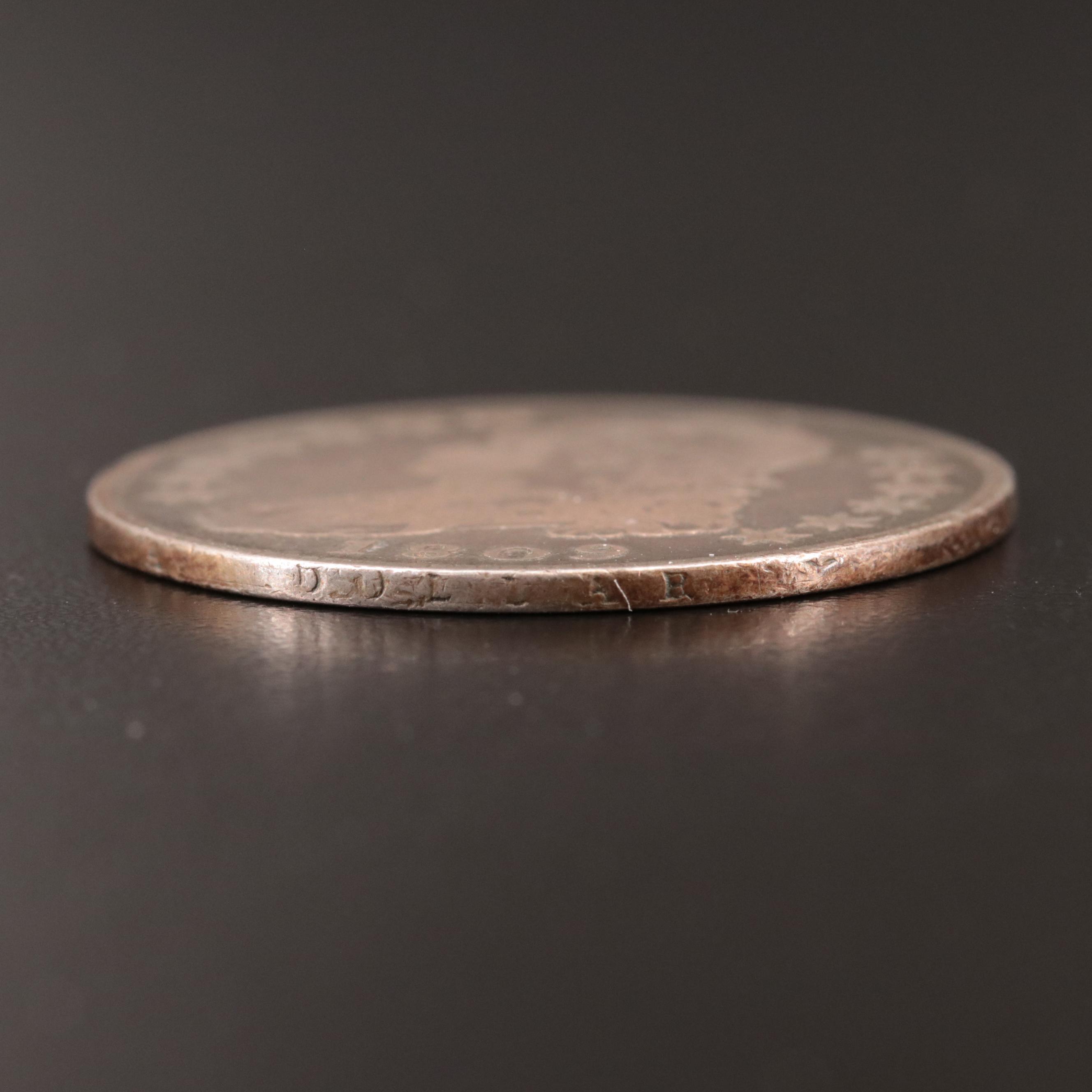 1809 "XXXX Edge" Variety Capped Bust Silver Half Dollar