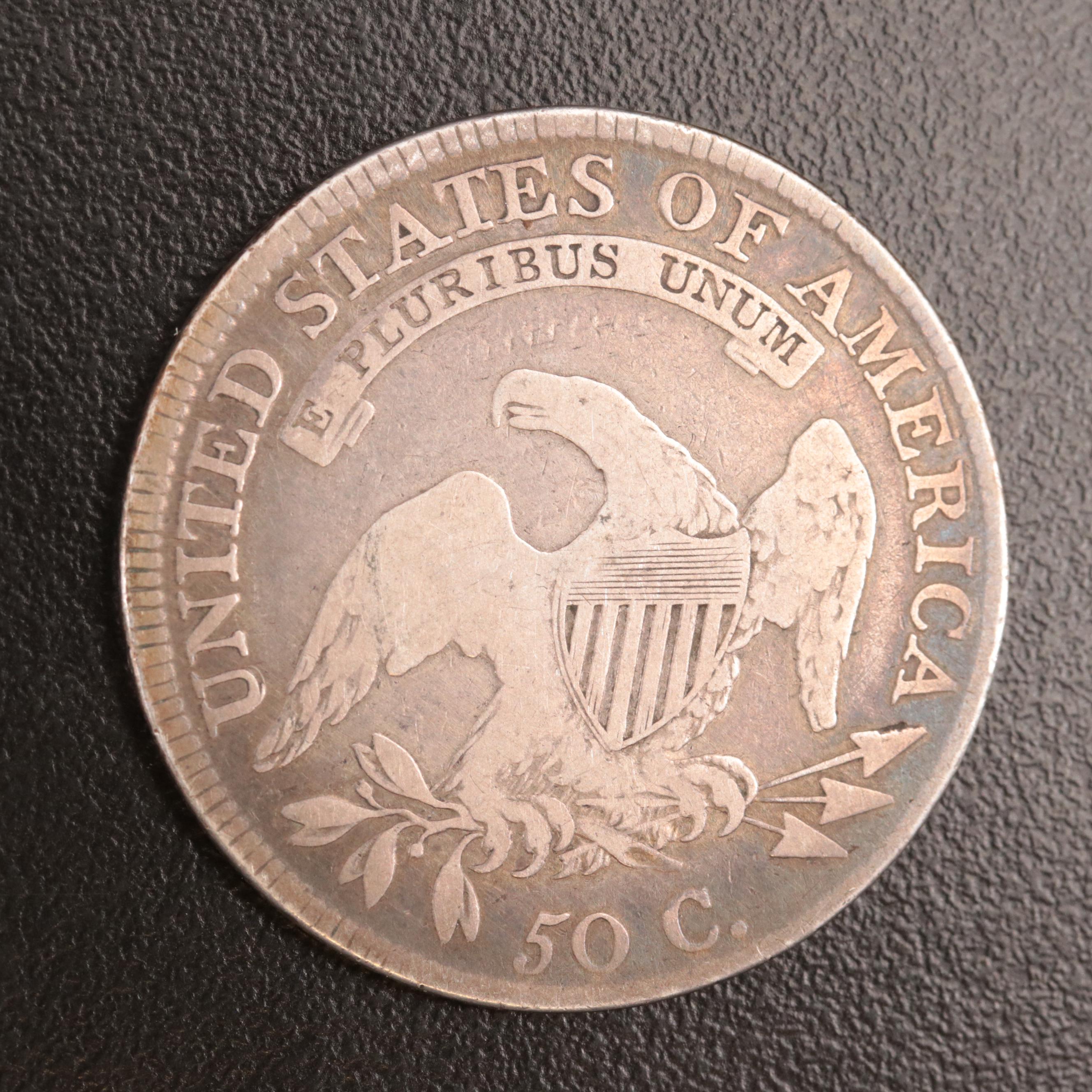 1809 "XXXX Edge" Variety Capped Bust Silver Half Dollar