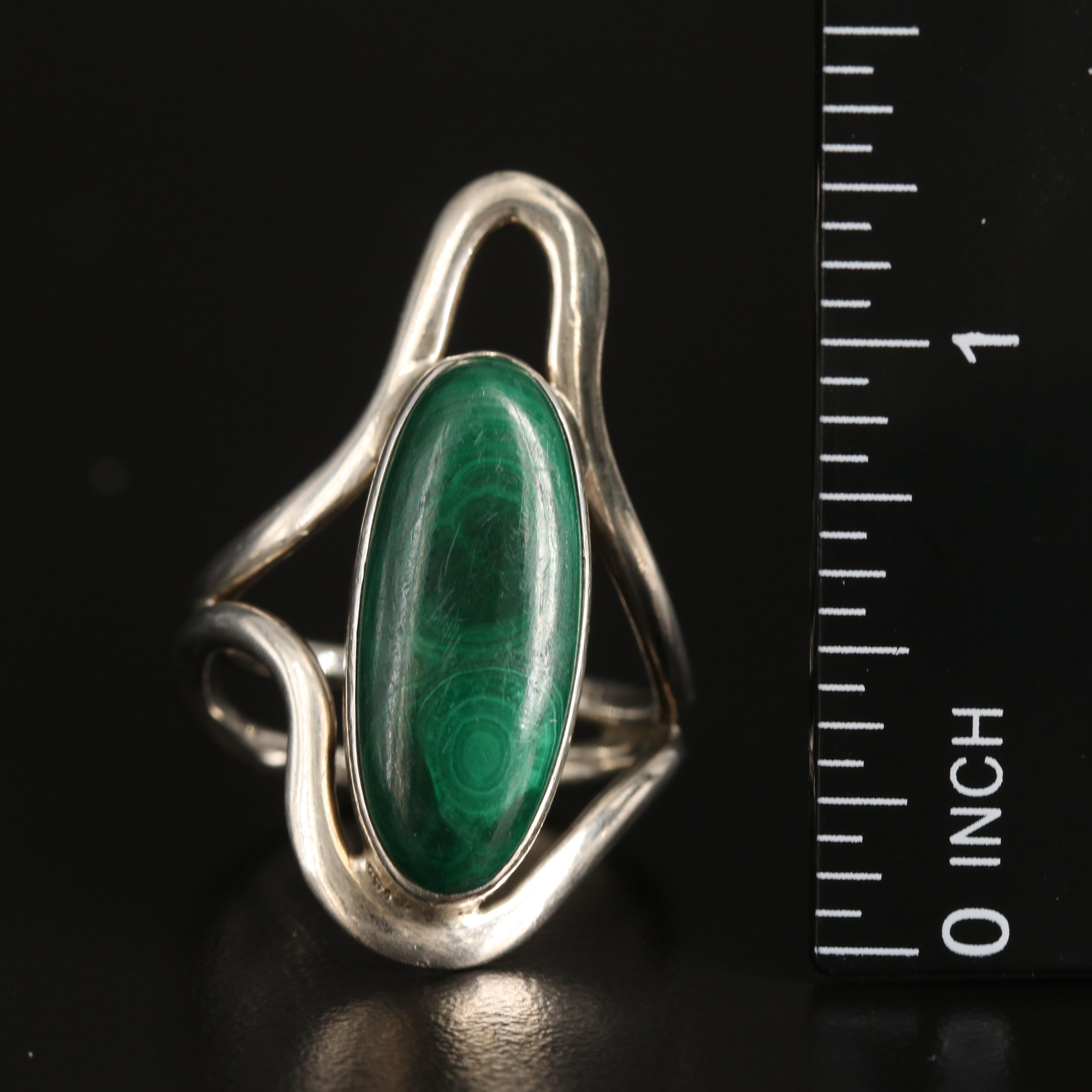 Artisan Signed Earrings Included in Ring Grouping with Turquoise