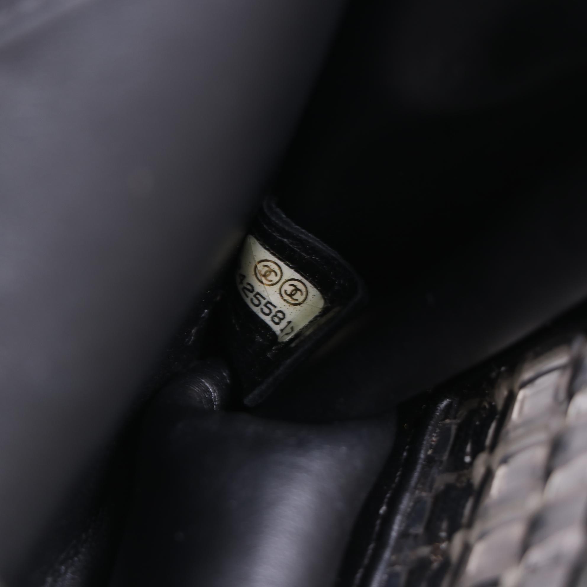 Chanel Medium Boy Flap Bag in PVC and Lambskin Leather