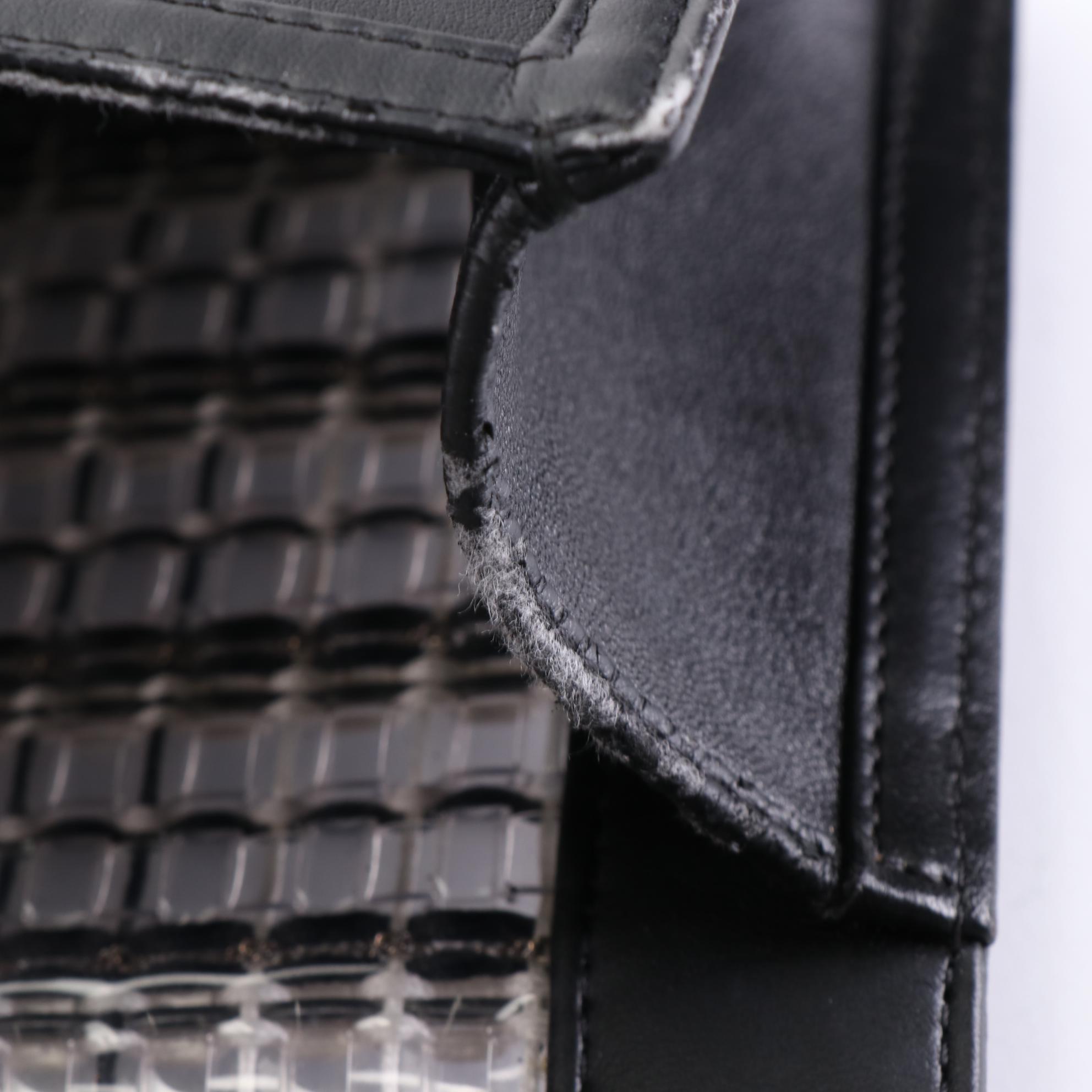 Chanel Medium Boy Flap Bag in PVC and Lambskin Leather