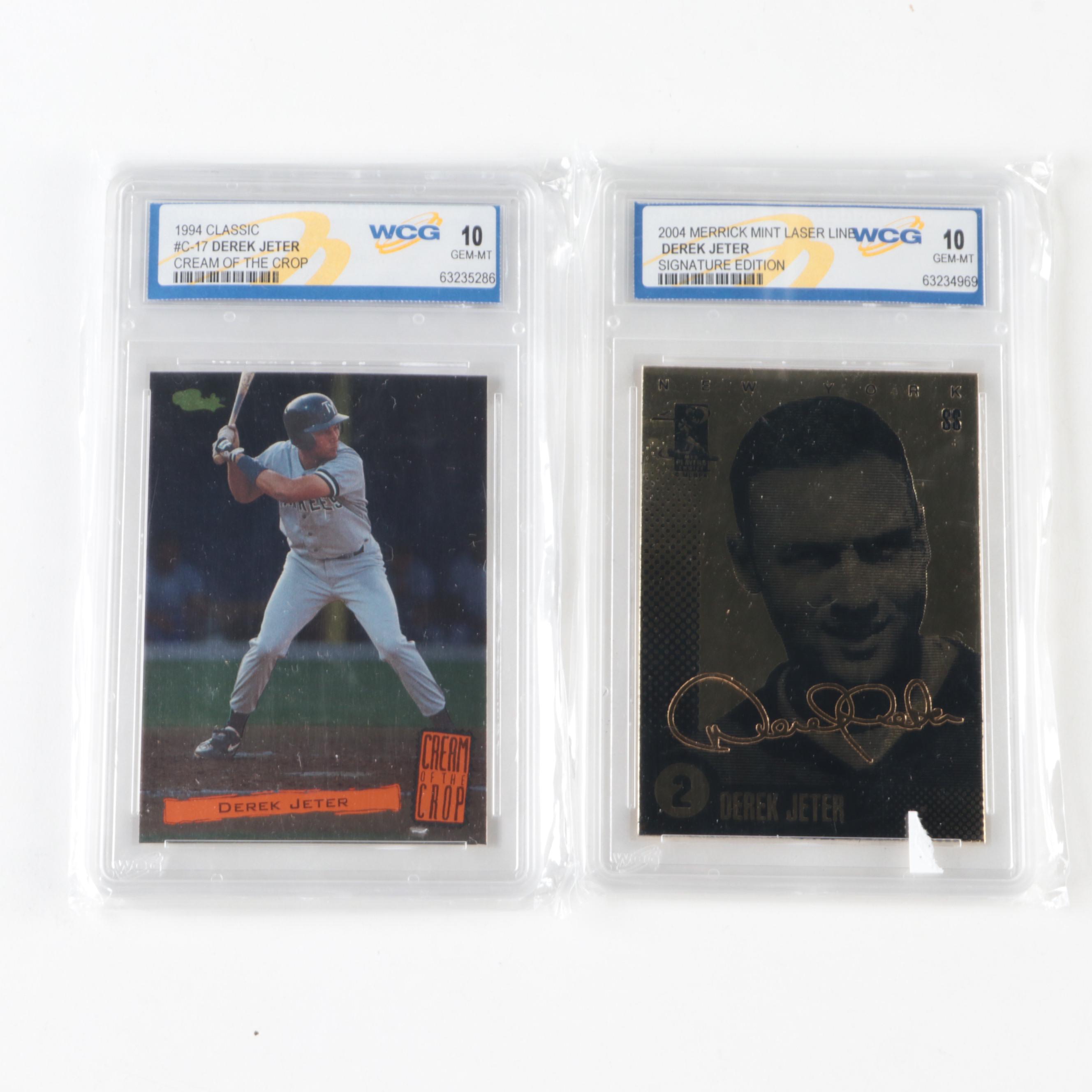 Topps, More Sports Cards with Jeter, Griffey Jr., Jackson Rookies, 1980s–2000s