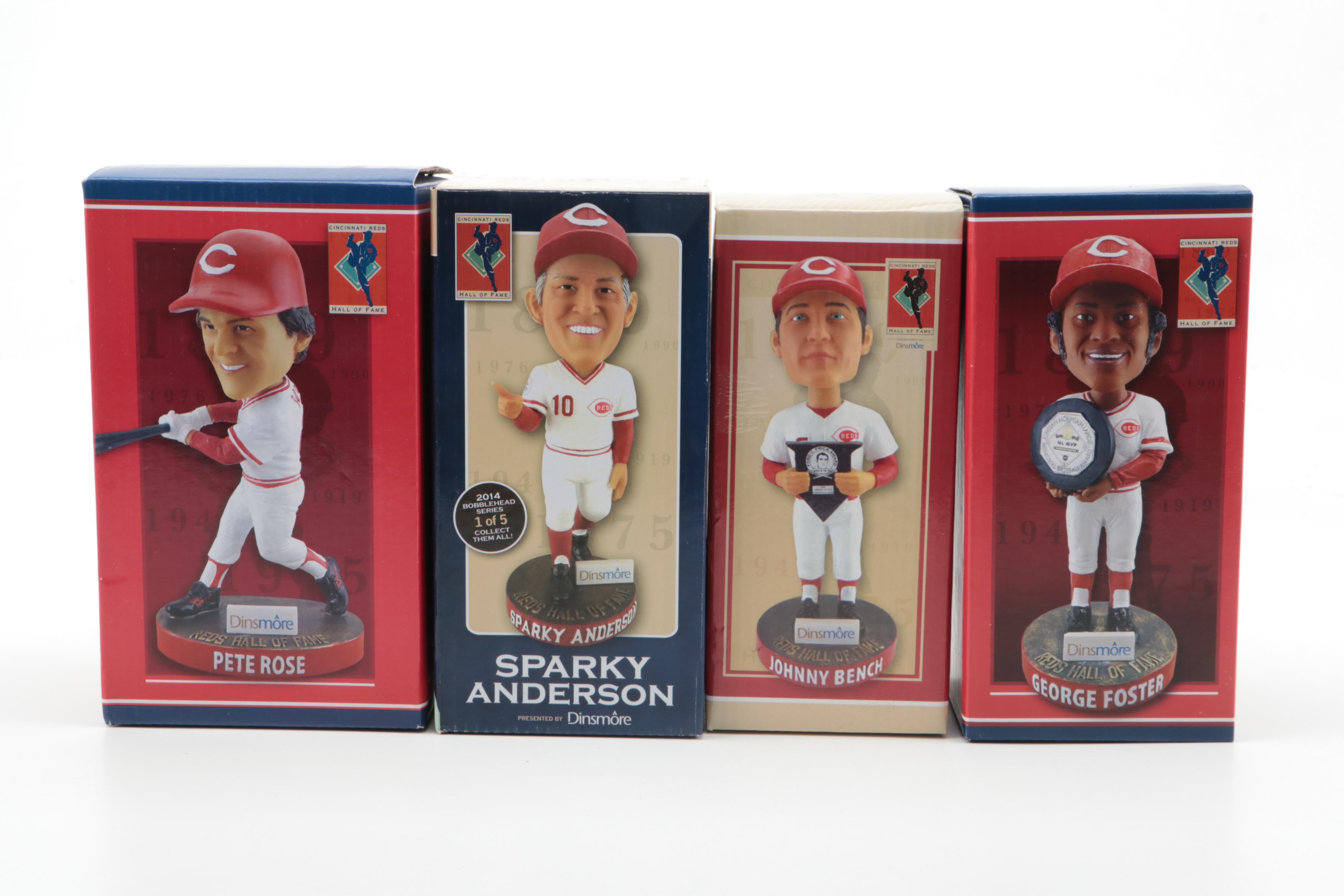 Cincinnati Reds Bobbleheads Including Perez, Bench, Foster and More