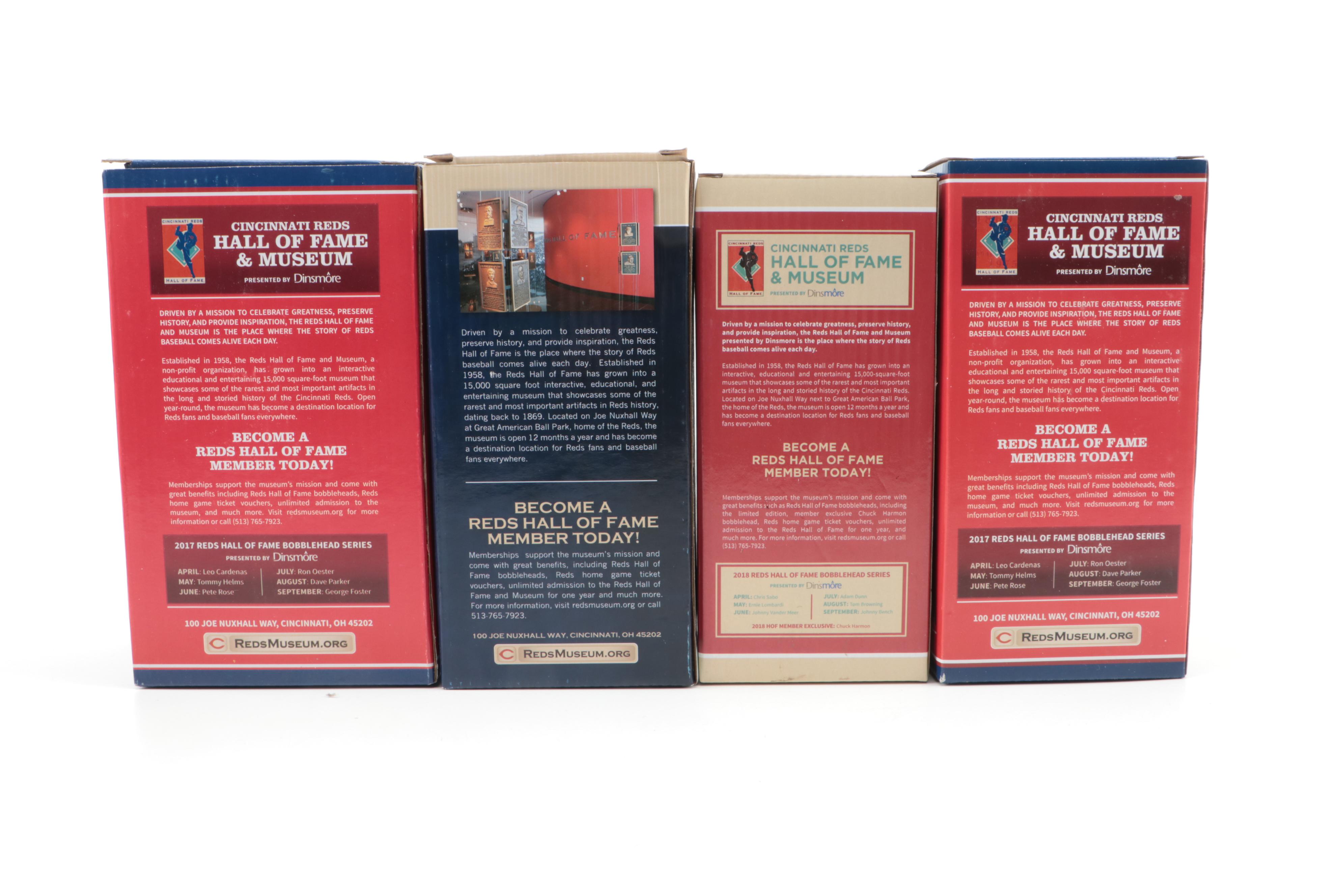 Cincinnati Reds Bobbleheads Including Perez, Bench, Foster and More