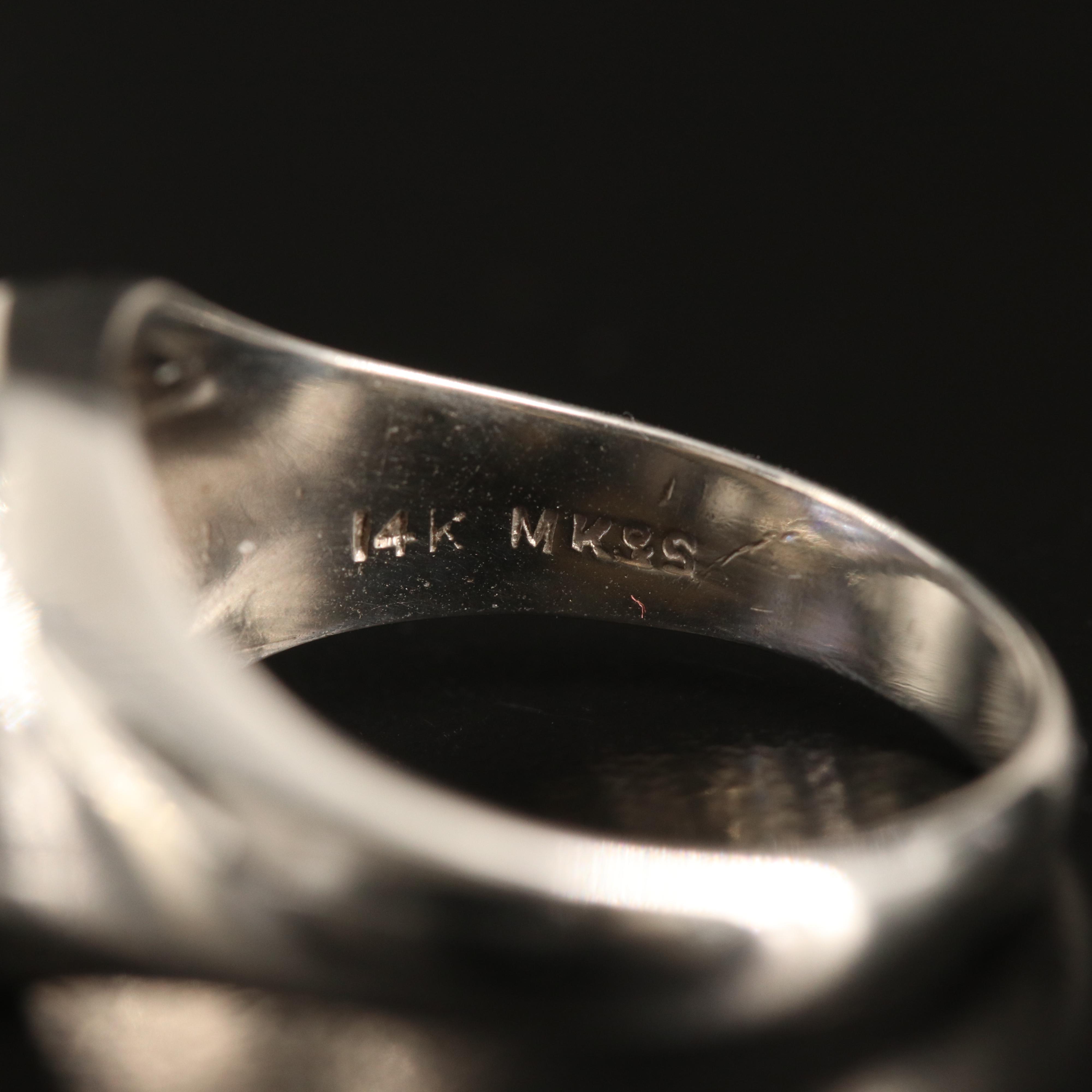 Vintage 14K Sapphire Ring