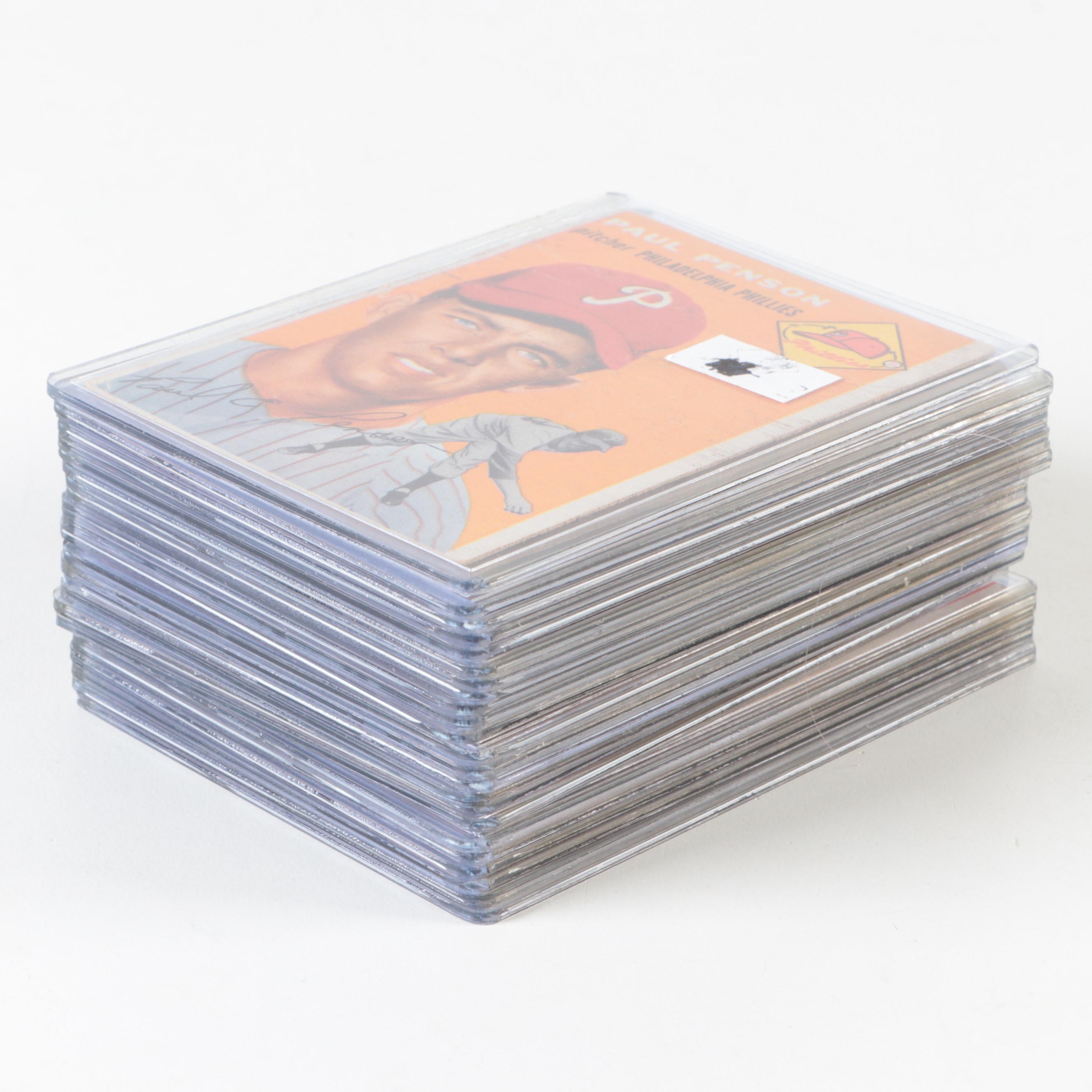 1954 Topps Baseball Cards Including Moon, Rizzuto, Podres and More