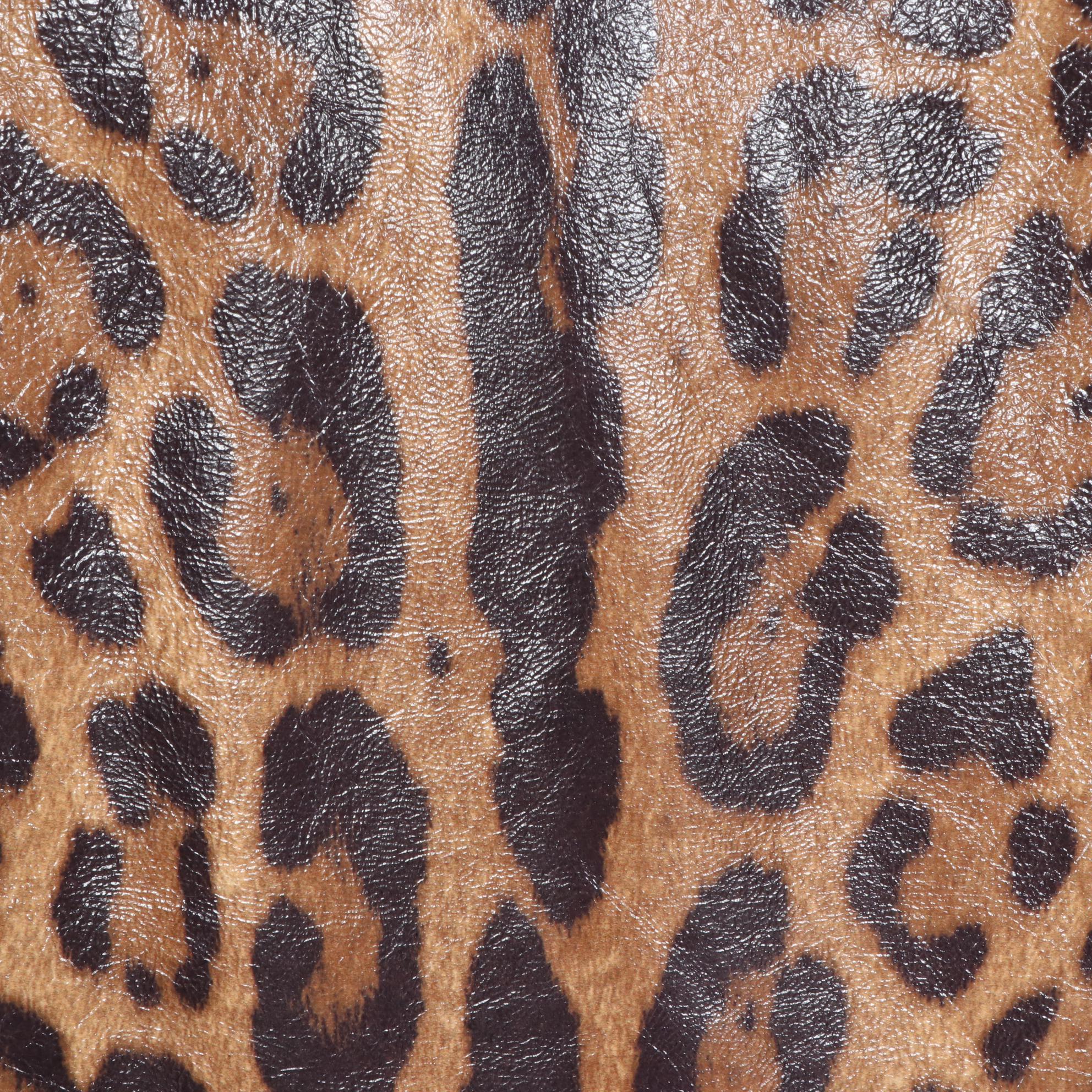 Dolce & Gabbana Leopard Print Sheepskin Jacket
