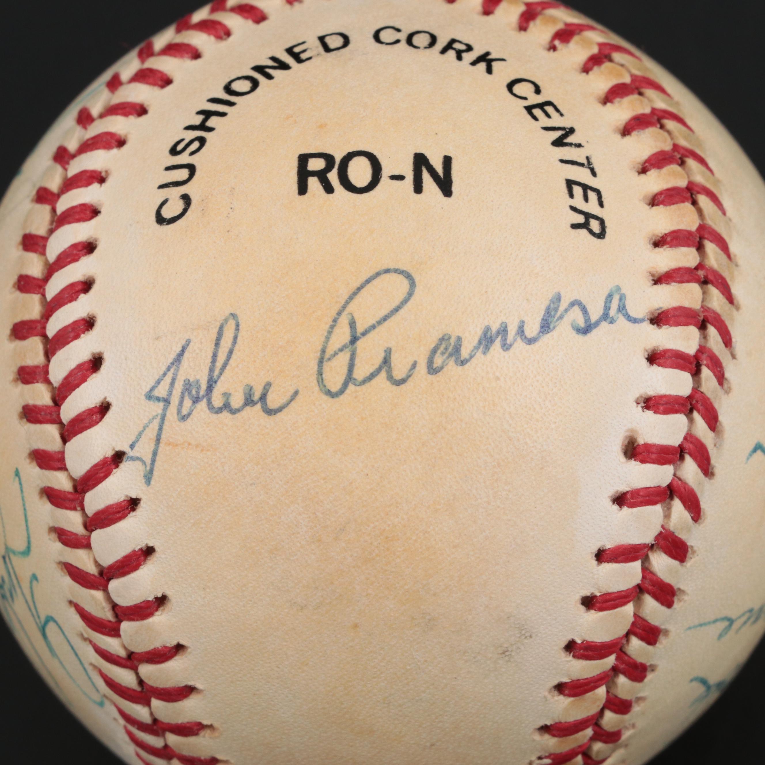 Cincinnati Reds Stars Signed Rawlings N.L. Baseball with Kluzewski, Rose, More