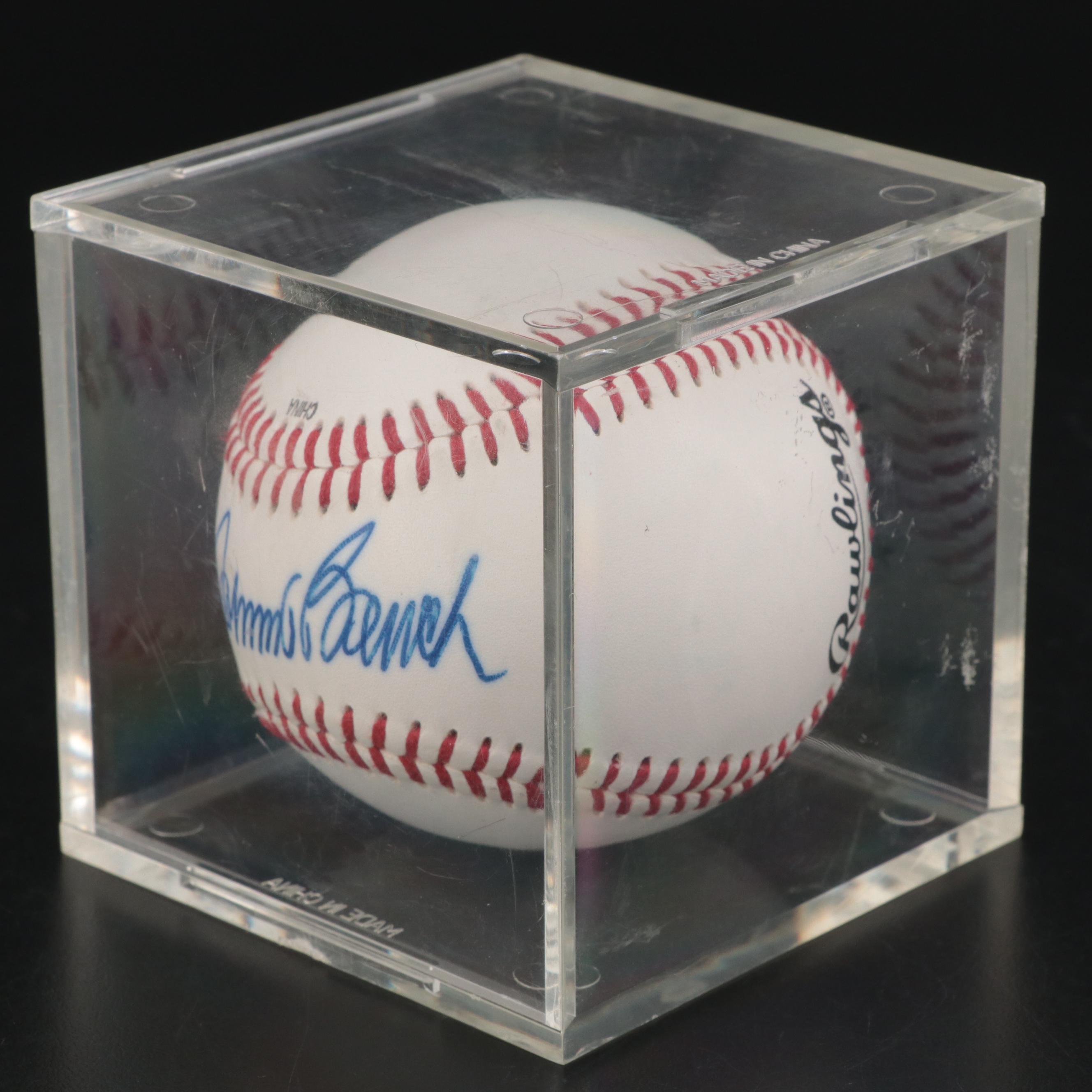 Johnny Bench Cincinnati Reds Signed "1996 Johnny Bench Golf Classsic" Baseball