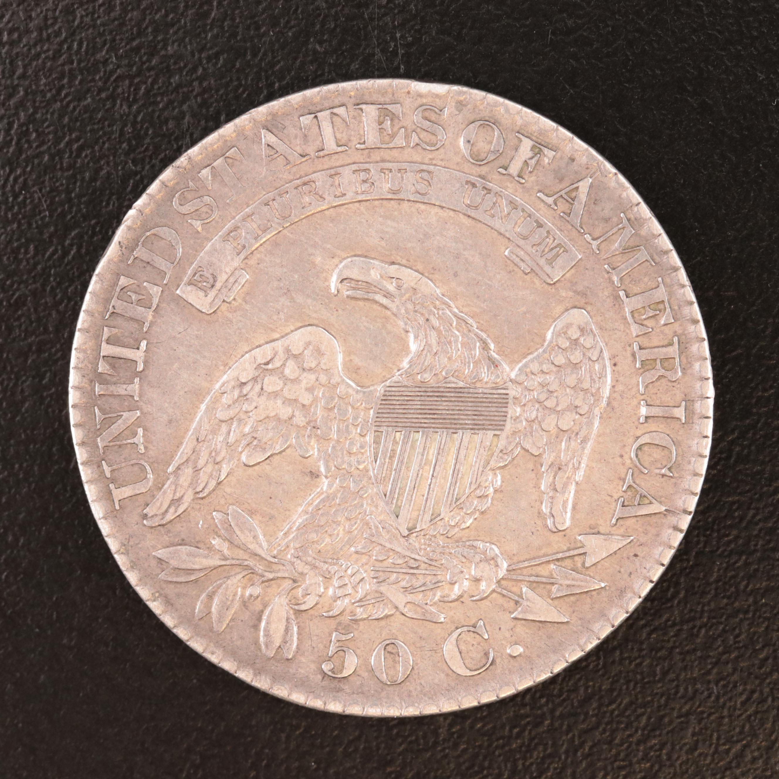 1827 Capped Bust Silver Half Dollar