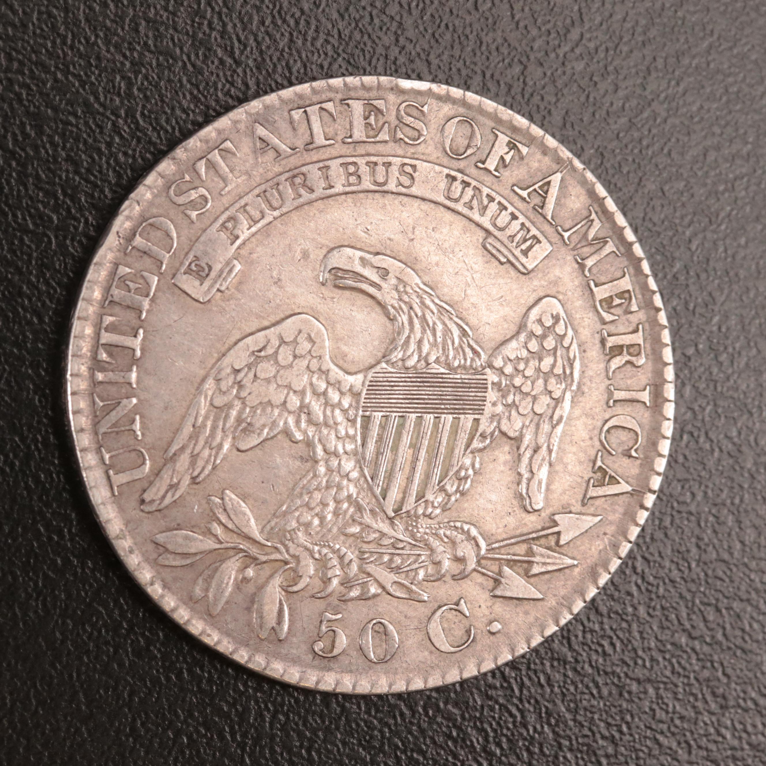 1827 Capped Bust Silver Half Dollar