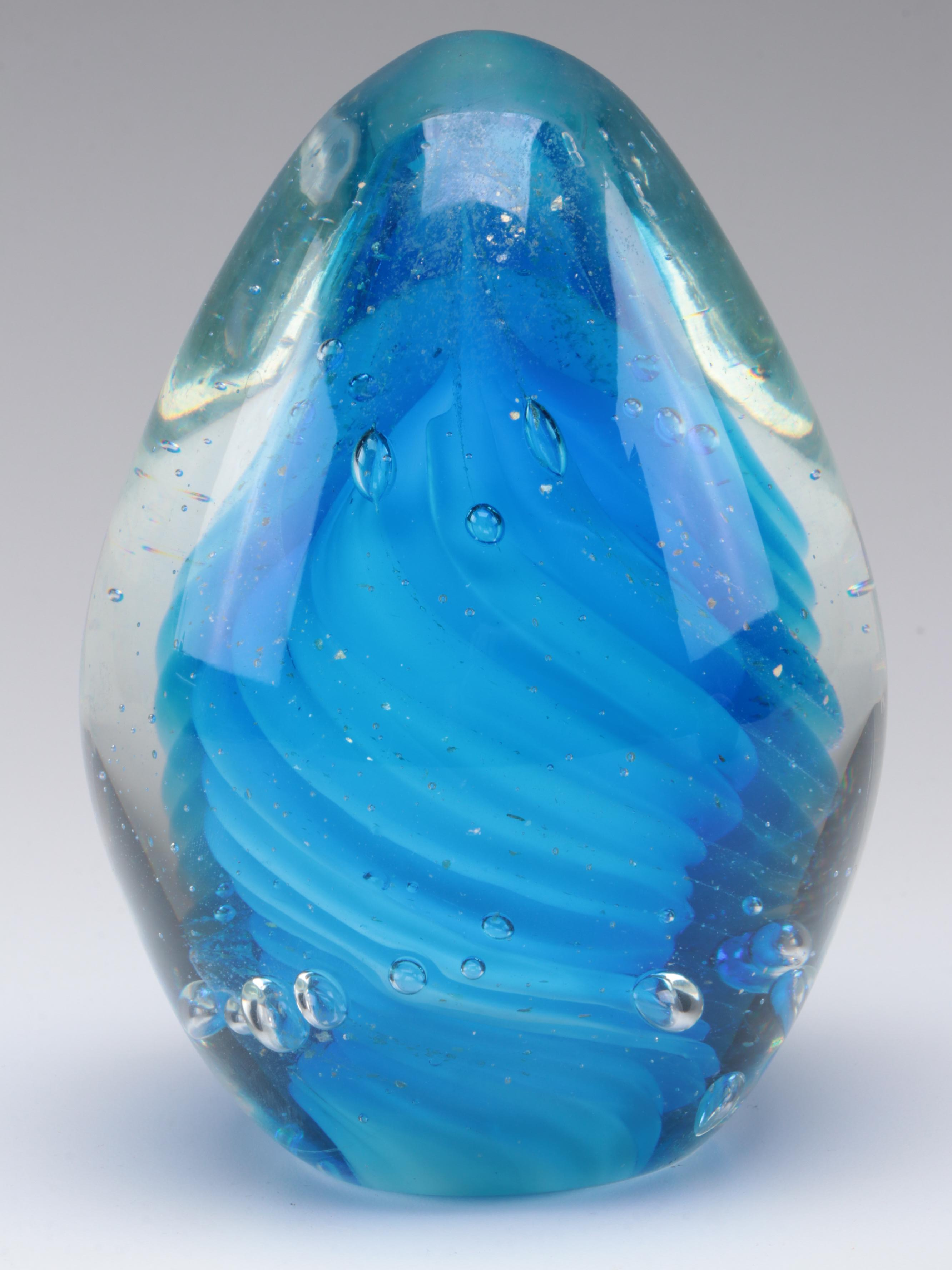 Blown Art Glass Paperweights