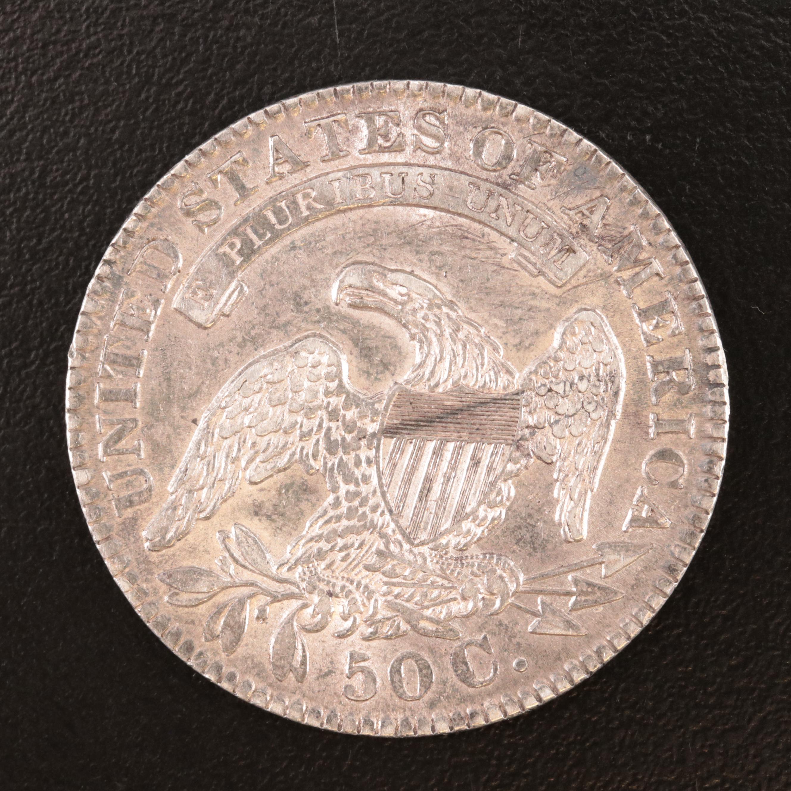 1830 Capped Bust Silver Half Dollar
