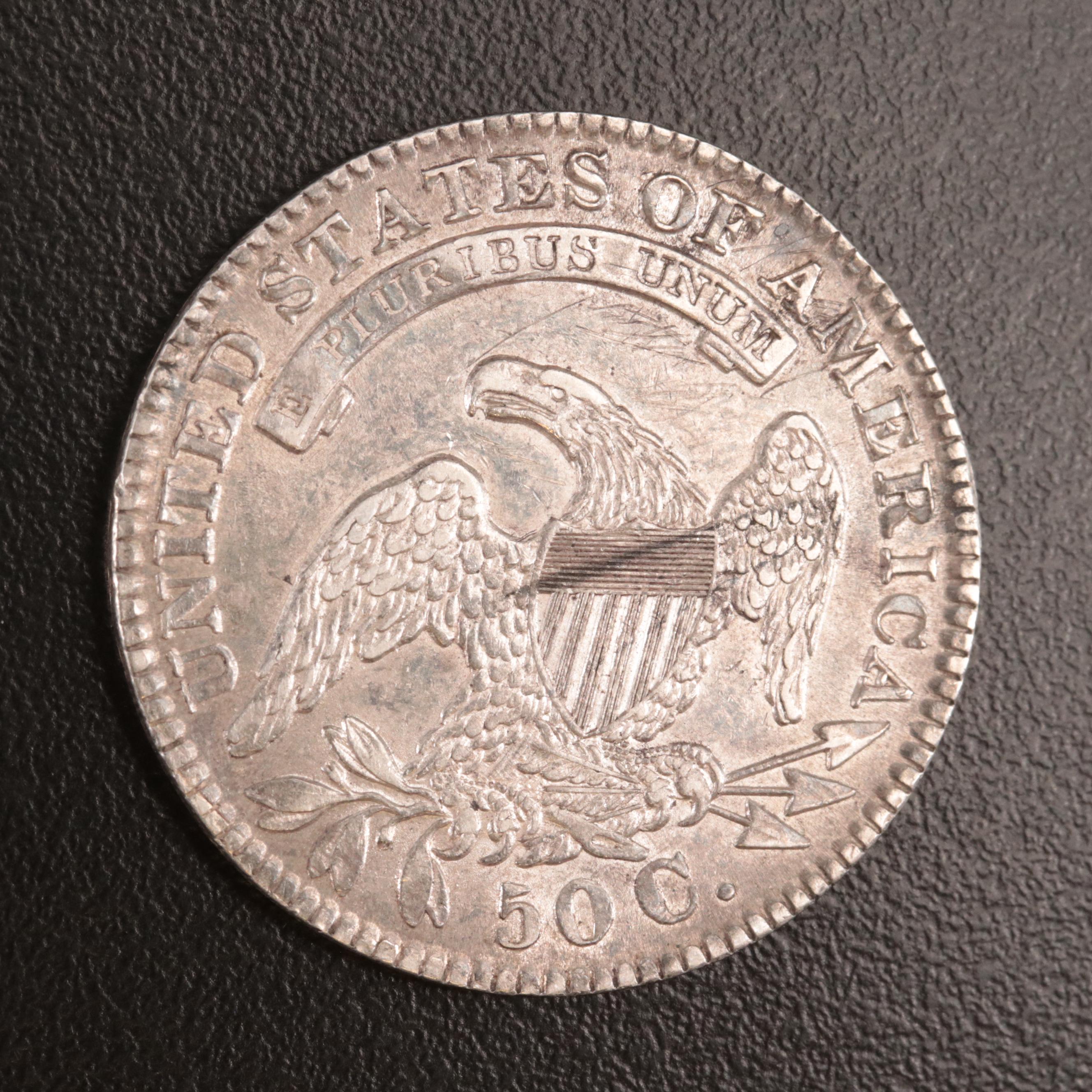 1830 Capped Bust Silver Half Dollar