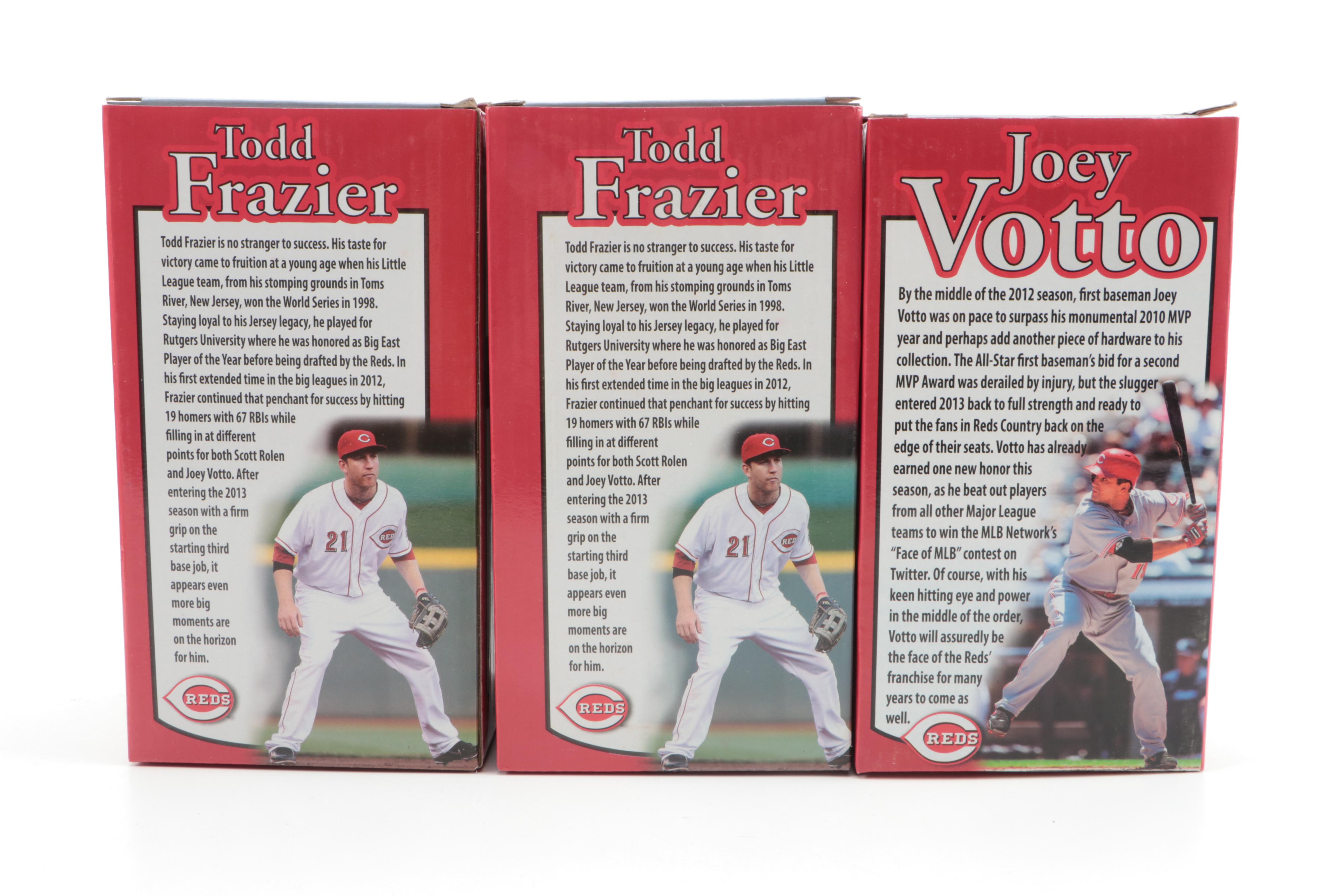 Joey Votto, Todd Frazier, Tom Browning, Scott Rolen and More Bobble Heads