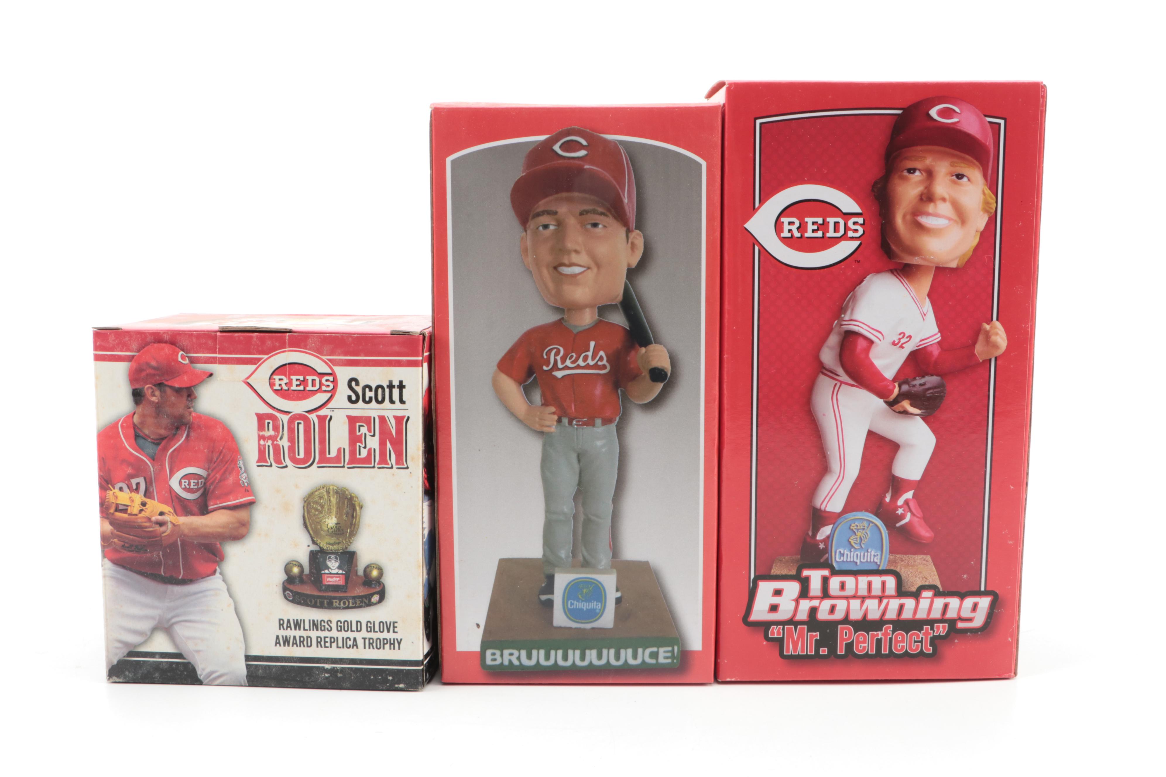 Joey Votto, Todd Frazier, Tom Browning, Scott Rolen and More Bobble Heads