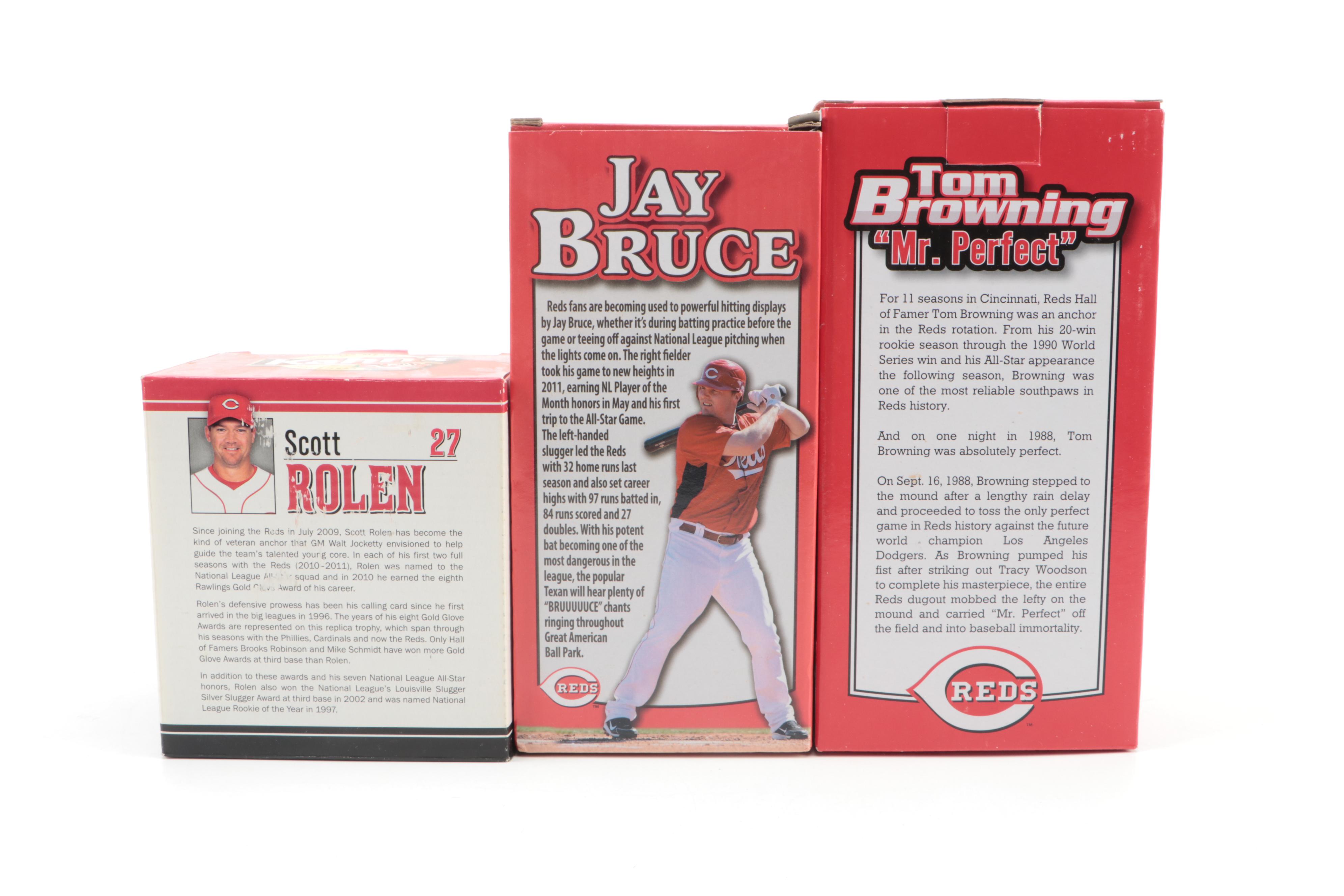 Joey Votto, Todd Frazier, Tom Browning, Scott Rolen and More Bobble Heads