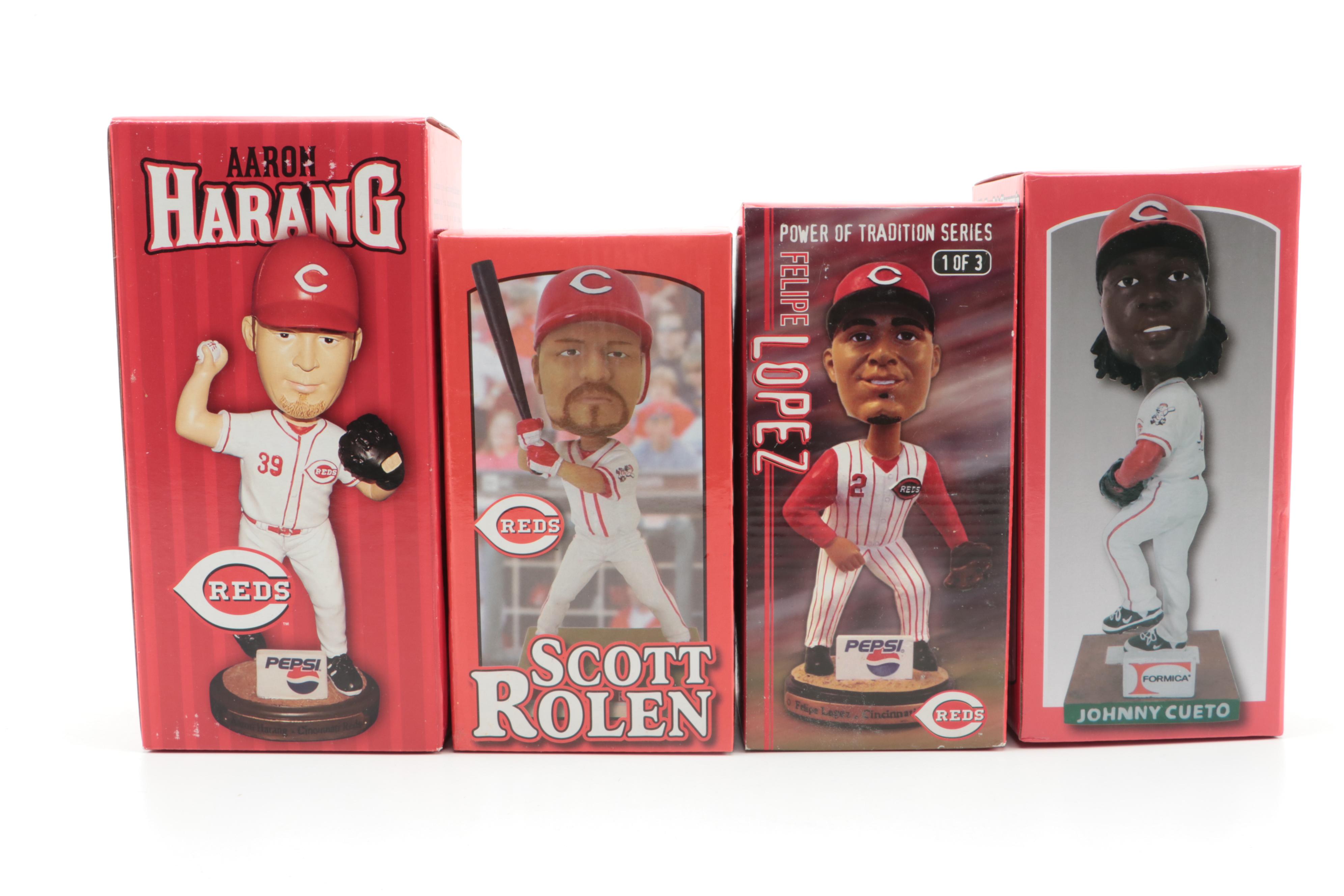 Joey Votto, Todd Frazier, Tom Browning, Scott Rolen and More Bobble Heads