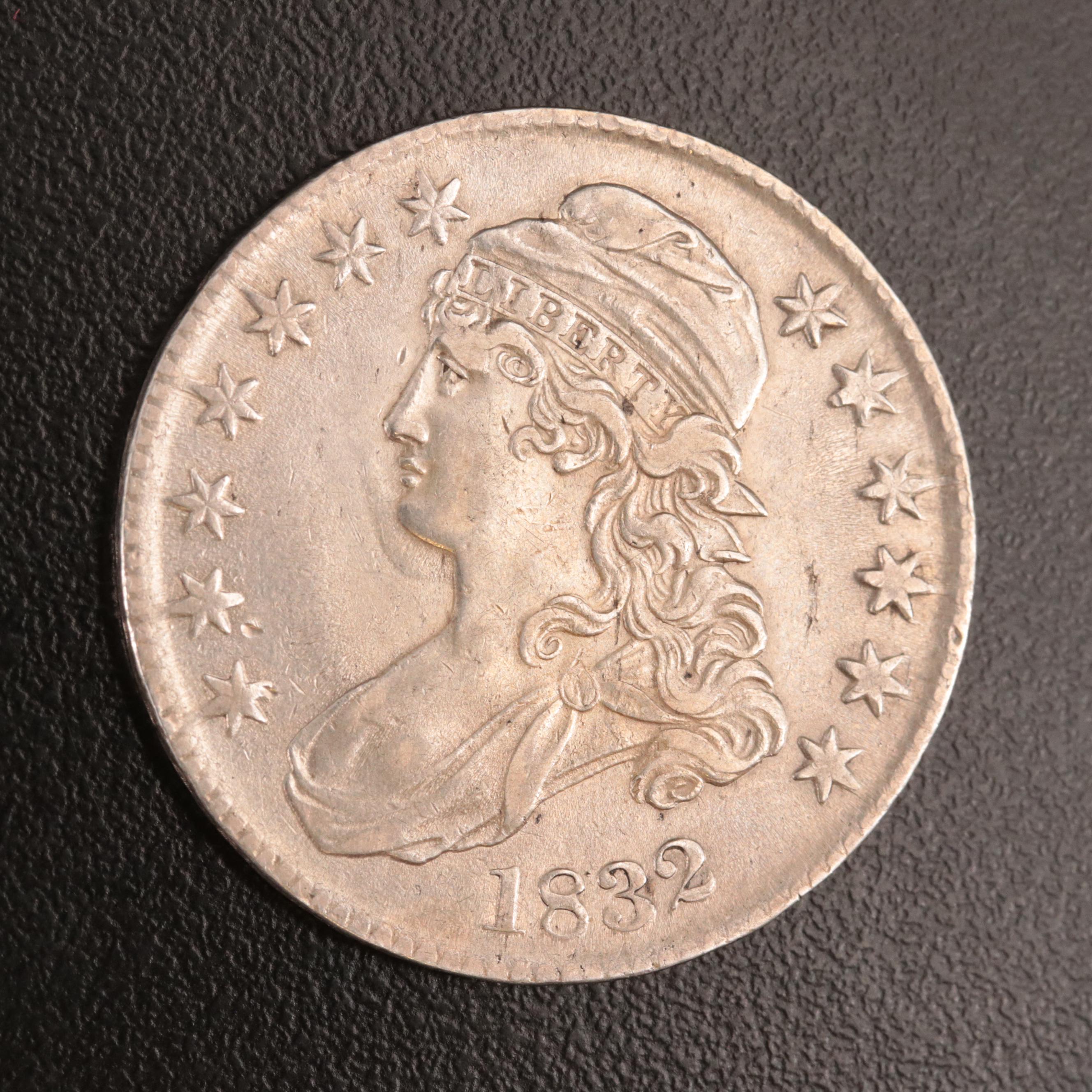 1832 Capped Bust Silver Half Dollar