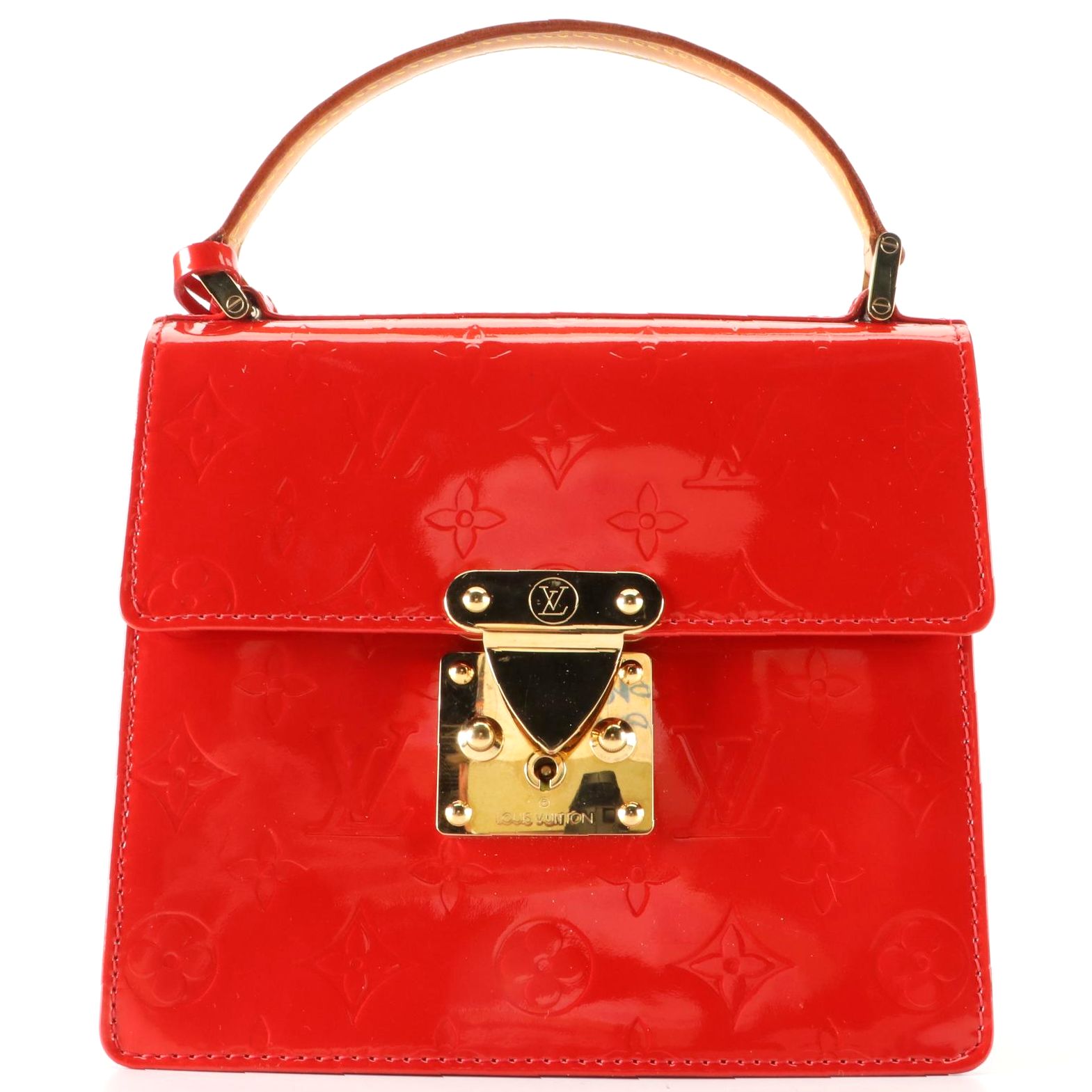 Louis Vuitton Spring Street Handbag in Monogram Vernis