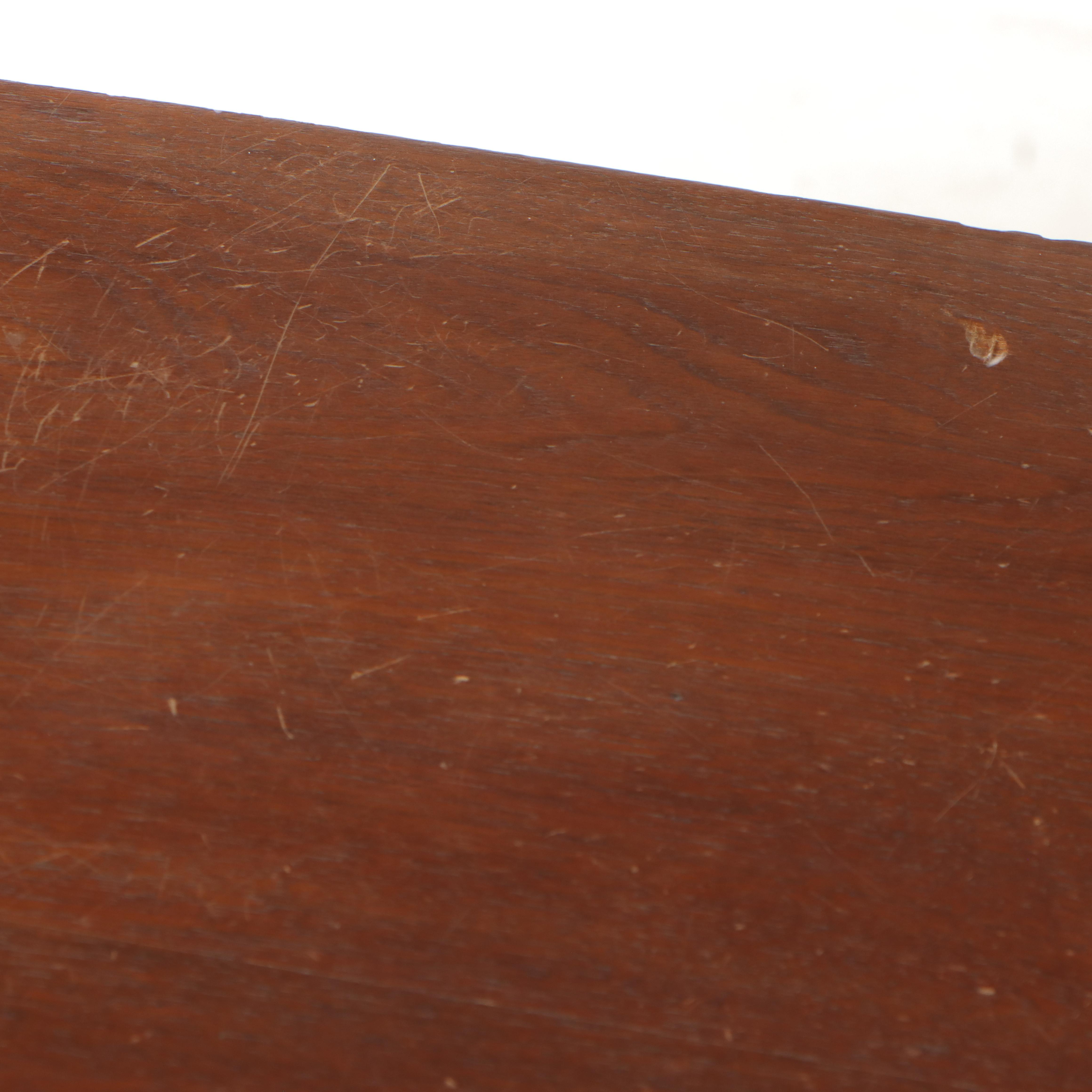 Victorian Walnut and Burl Walnut Six-Drawer Side-Lock Chest, Late 19th Century