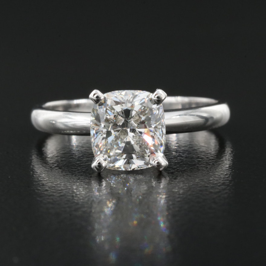 14K 2.05 CT Lab Grown Diamond Solitaire Ring