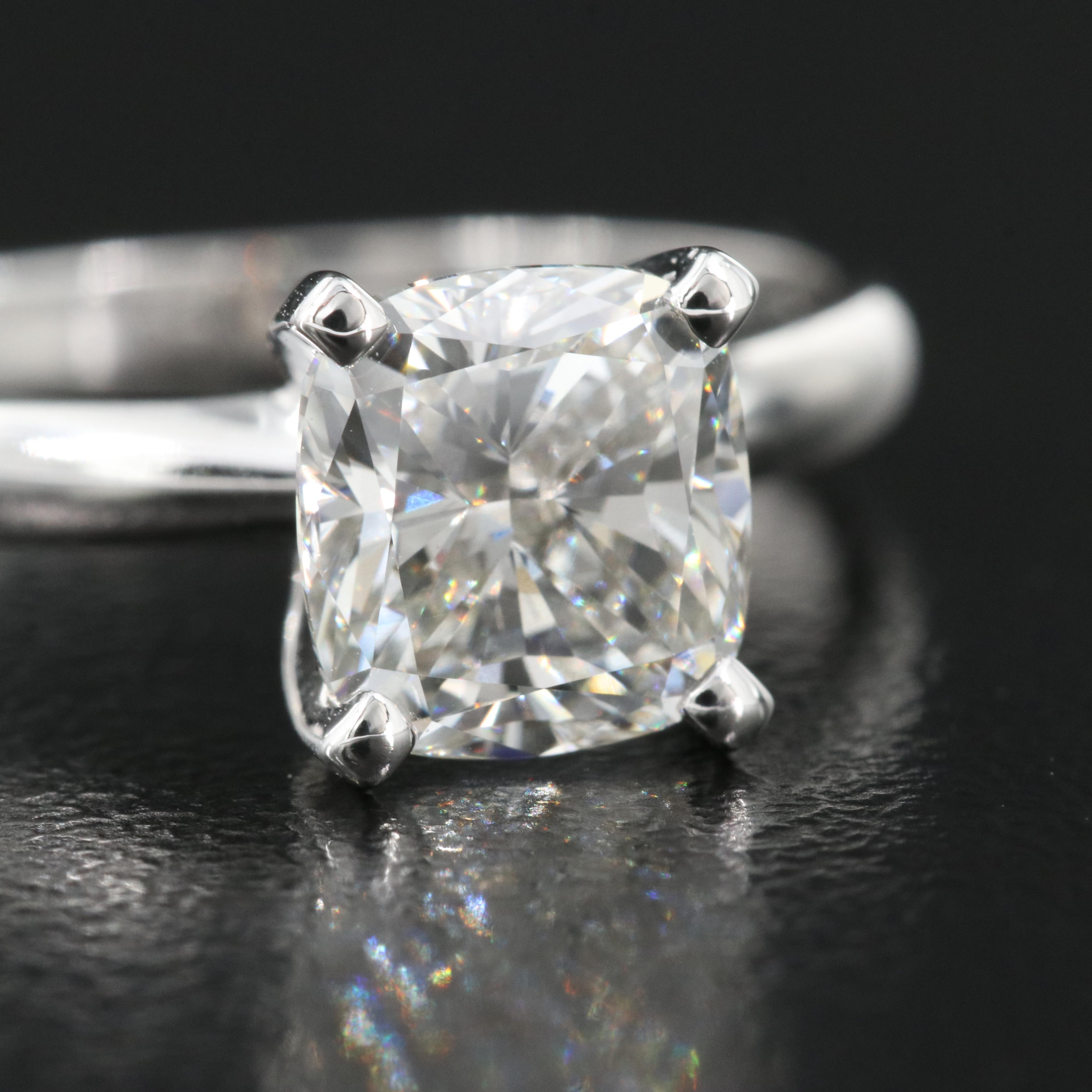 14K 2.05 CT Lab Grown Diamond Solitaire Ring