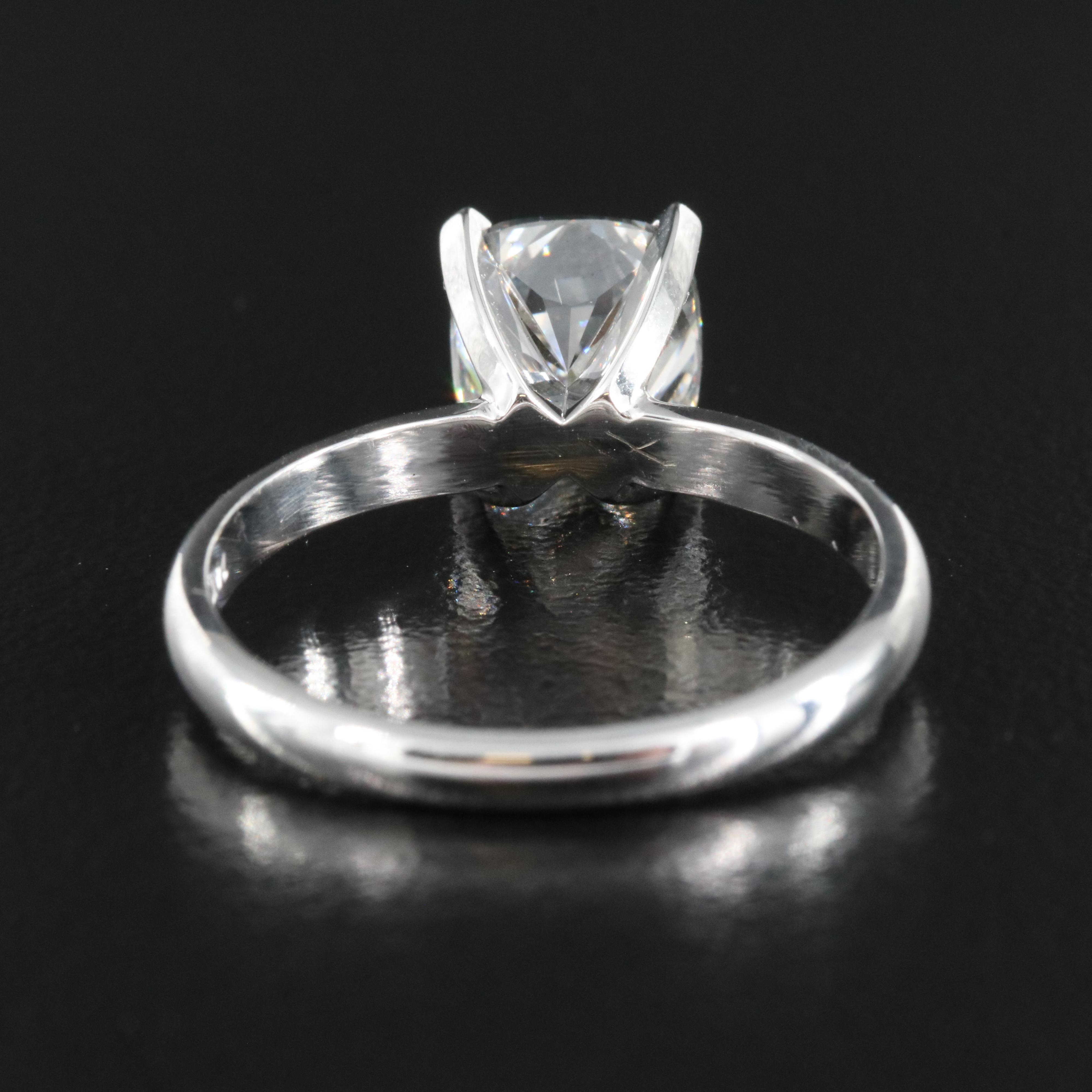 14K 2.05 CT Lab Grown Diamond Solitaire Ring