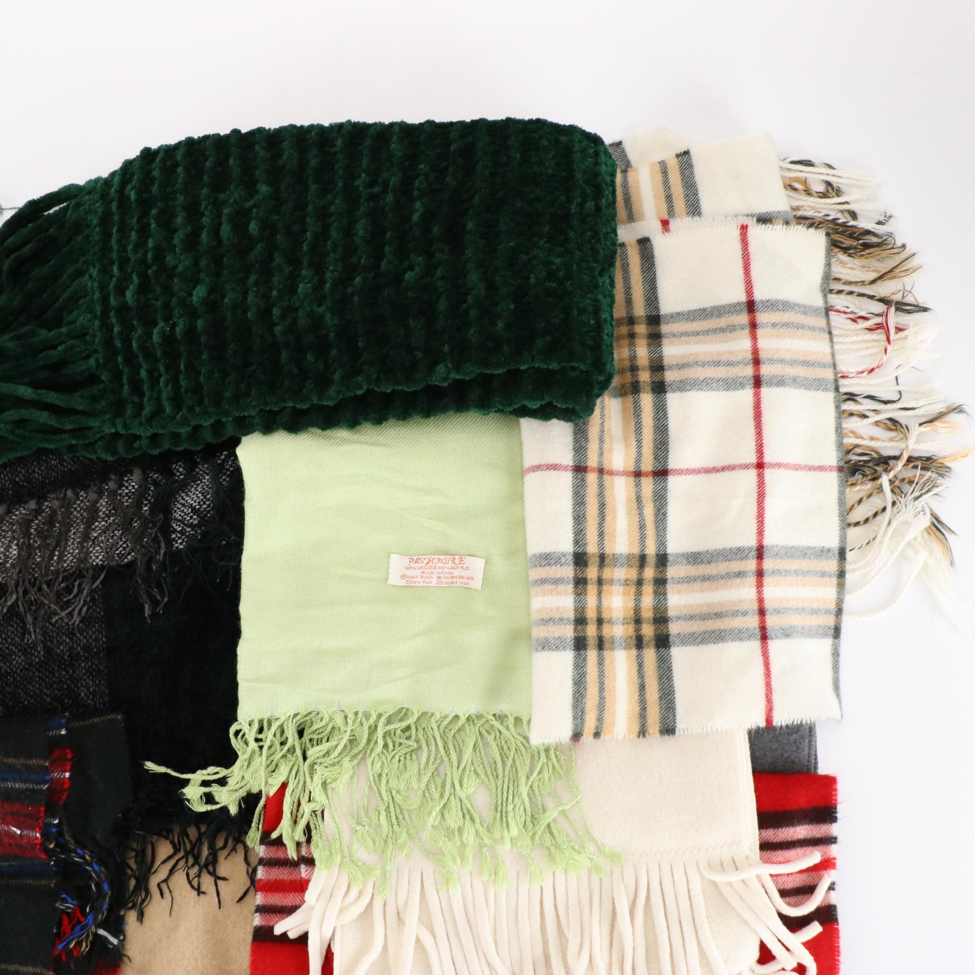 Perry Ellis, Smiley, Pashmire, Cashmink and Other Hats and Scarves