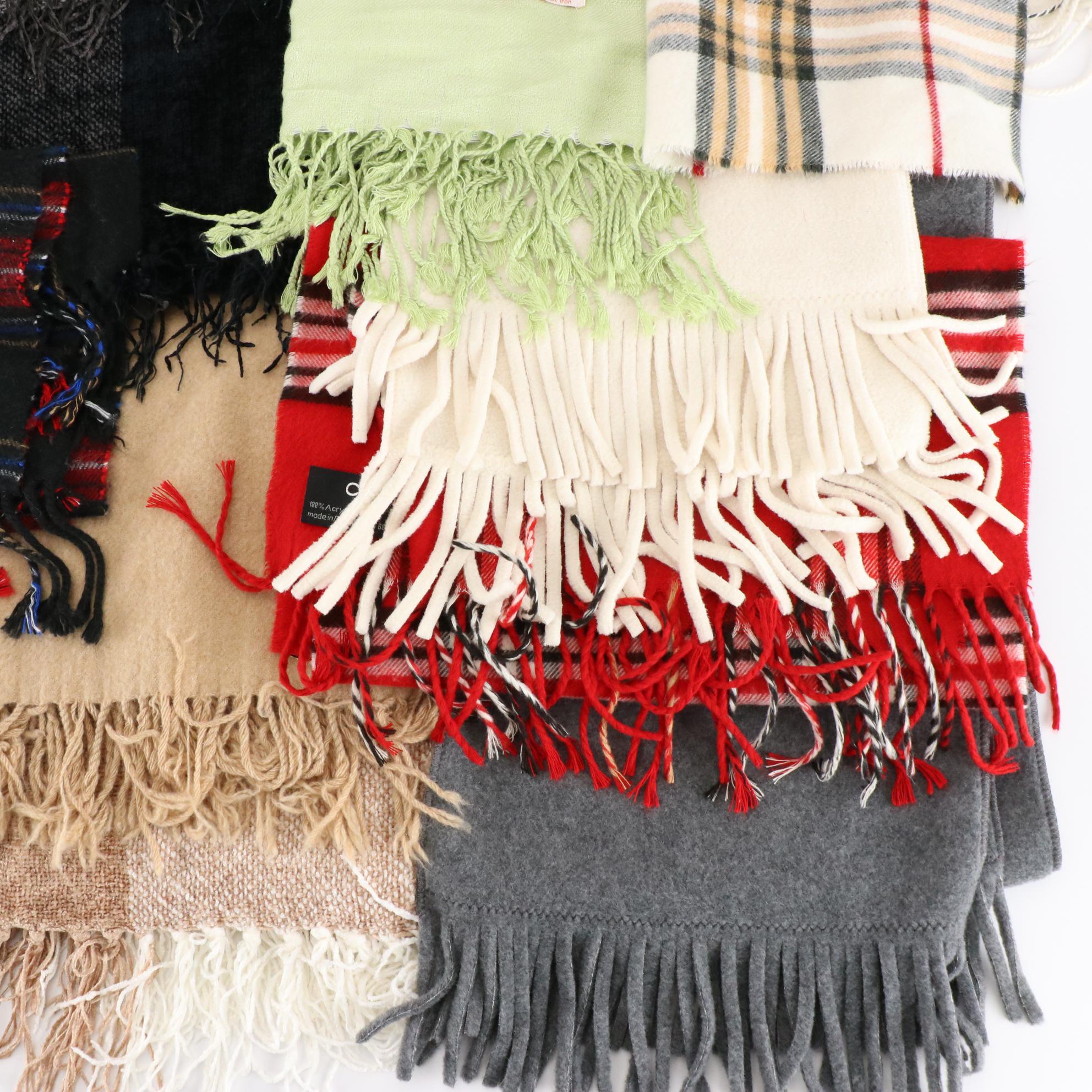 Perry Ellis, Smiley, Pashmire, Cashmink and Other Hats and Scarves