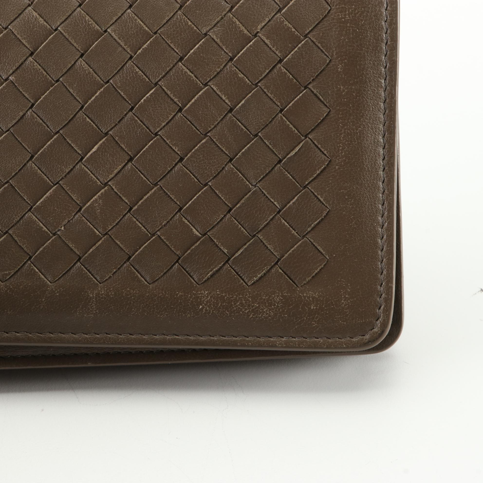 Bottega Veneta Wallet on Chain in Intrecciato Nappa Leather
