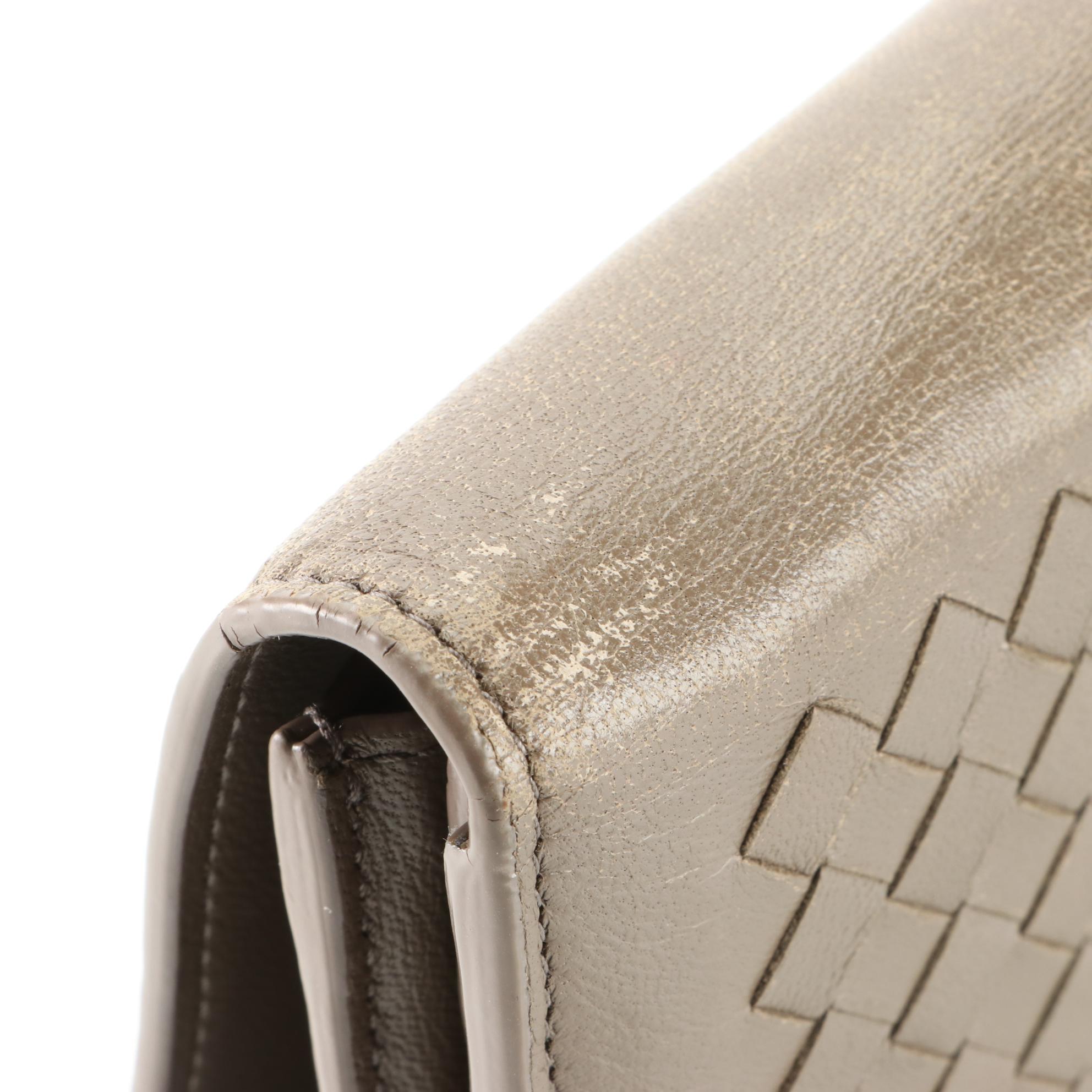 Bottega Veneta Wallet on Chain in Intrecciato Nappa Leather