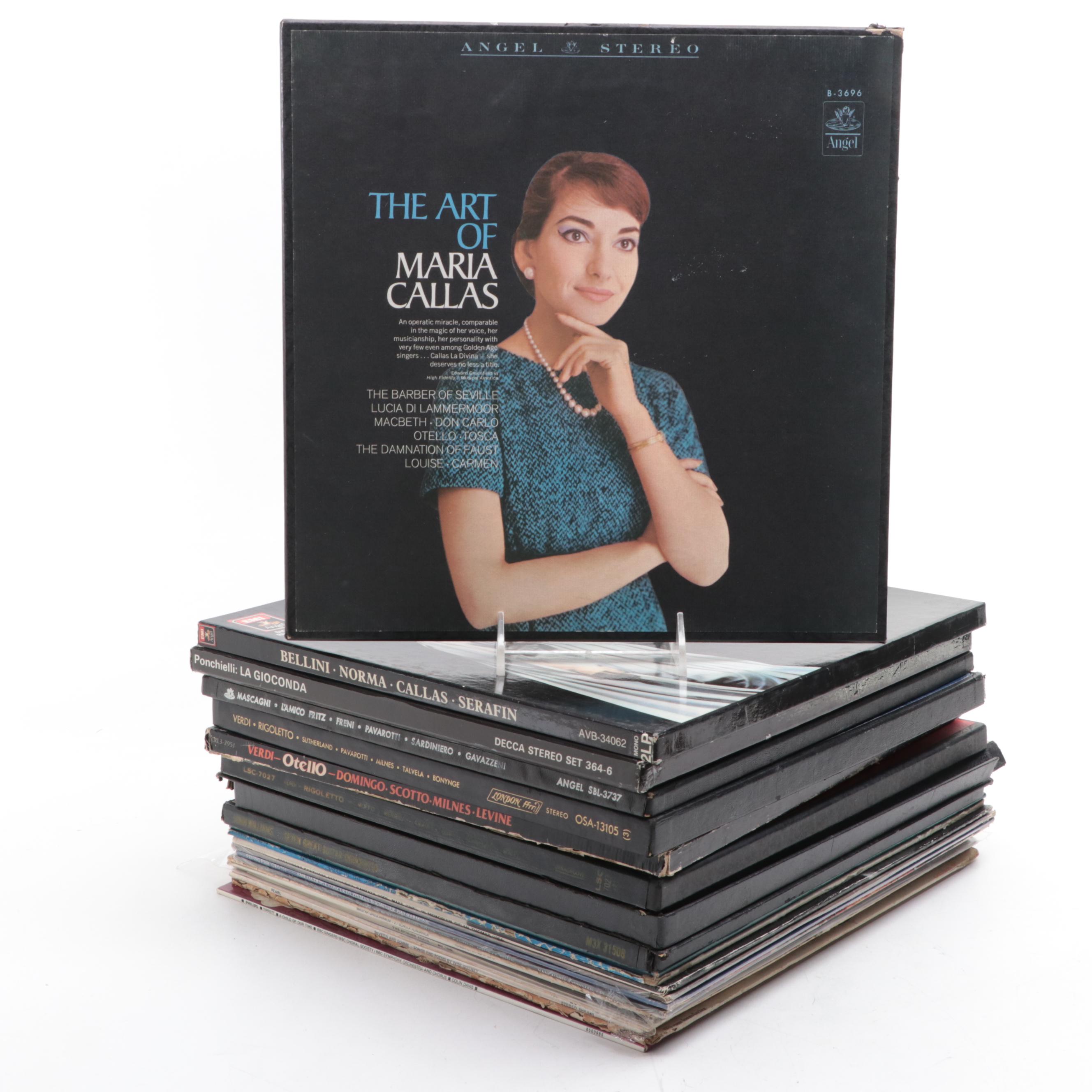 Callas, Domingo, Scotto, Pavarotti, Sutherland, More Operatic, Other Records