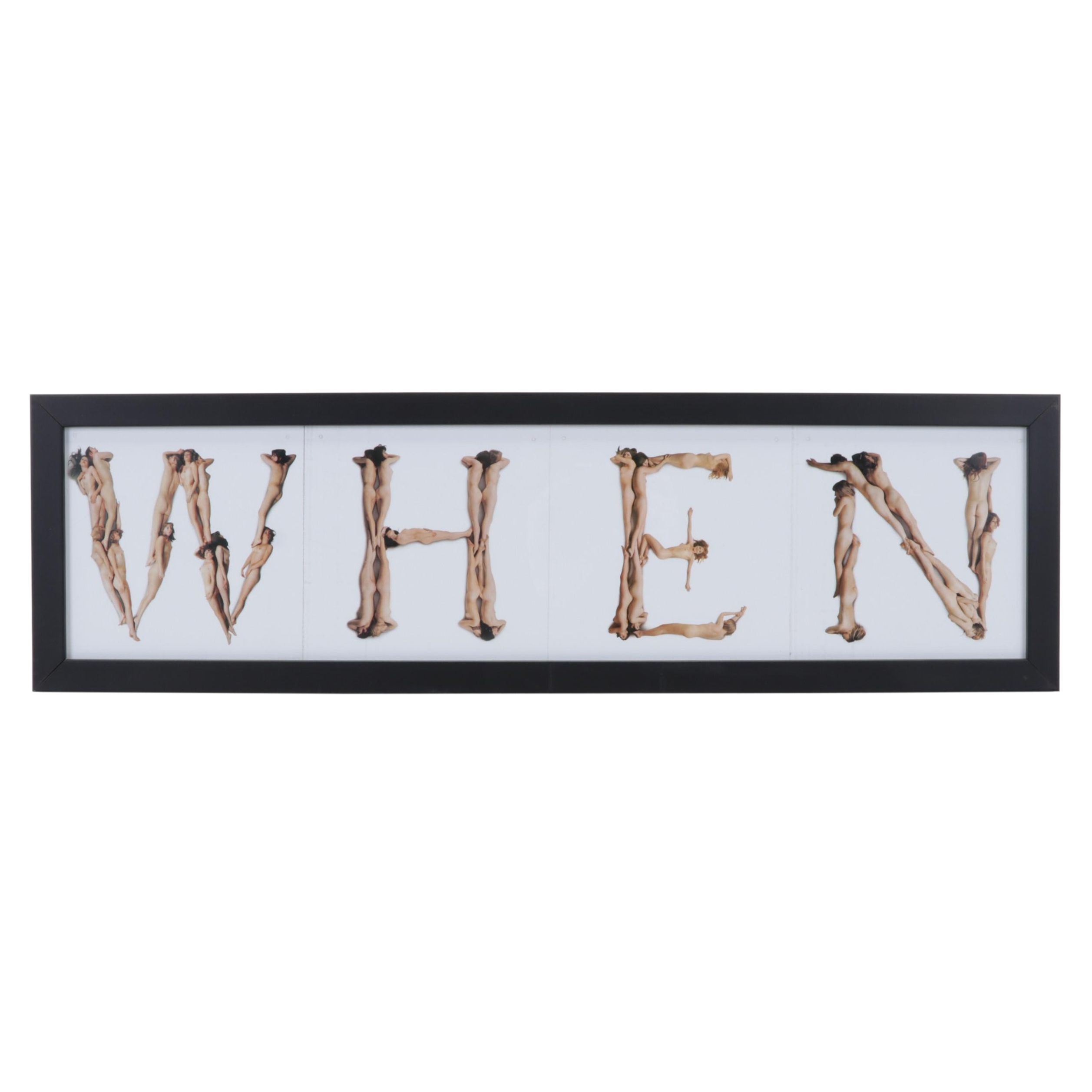 Posed Nudes Offset Lithographs From "Belles Lettres: A Photo-Alphabet," 1971