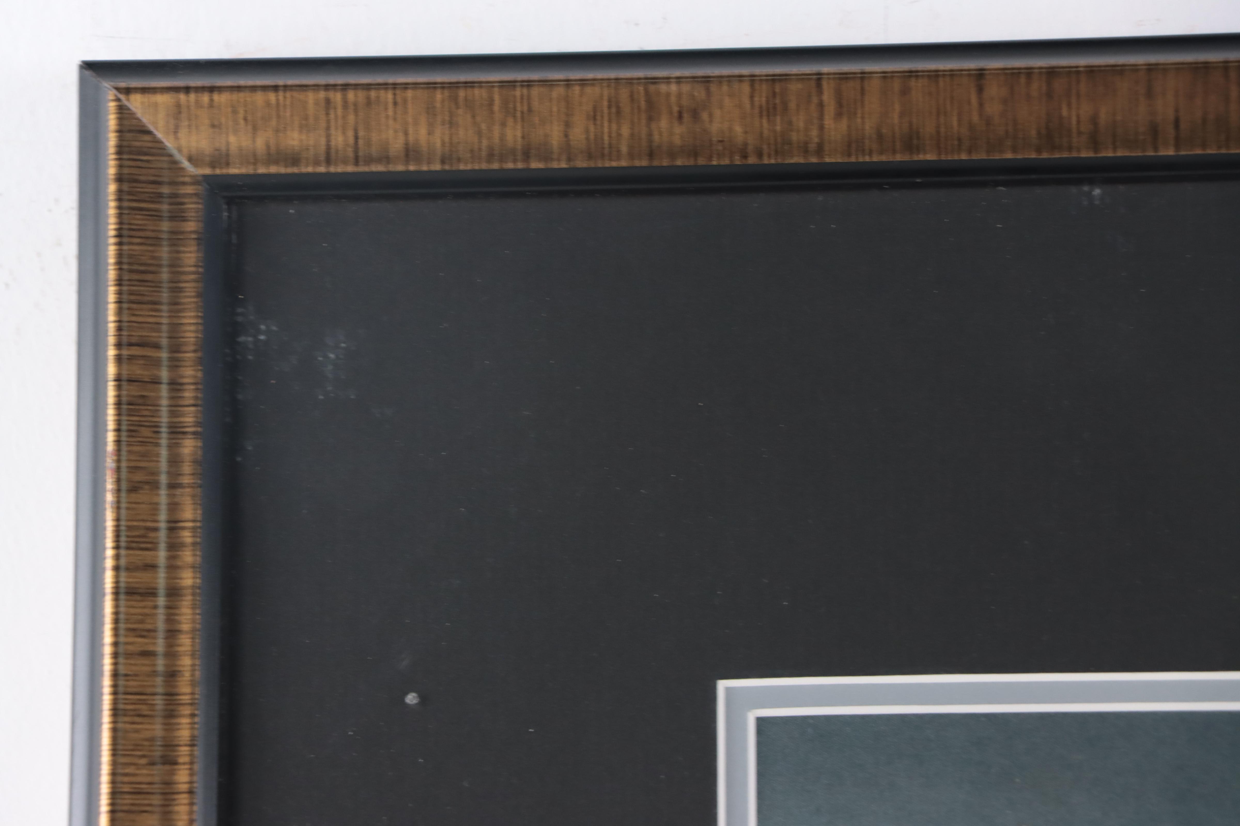 David Lee Giclée of Irises, Late 20th Century