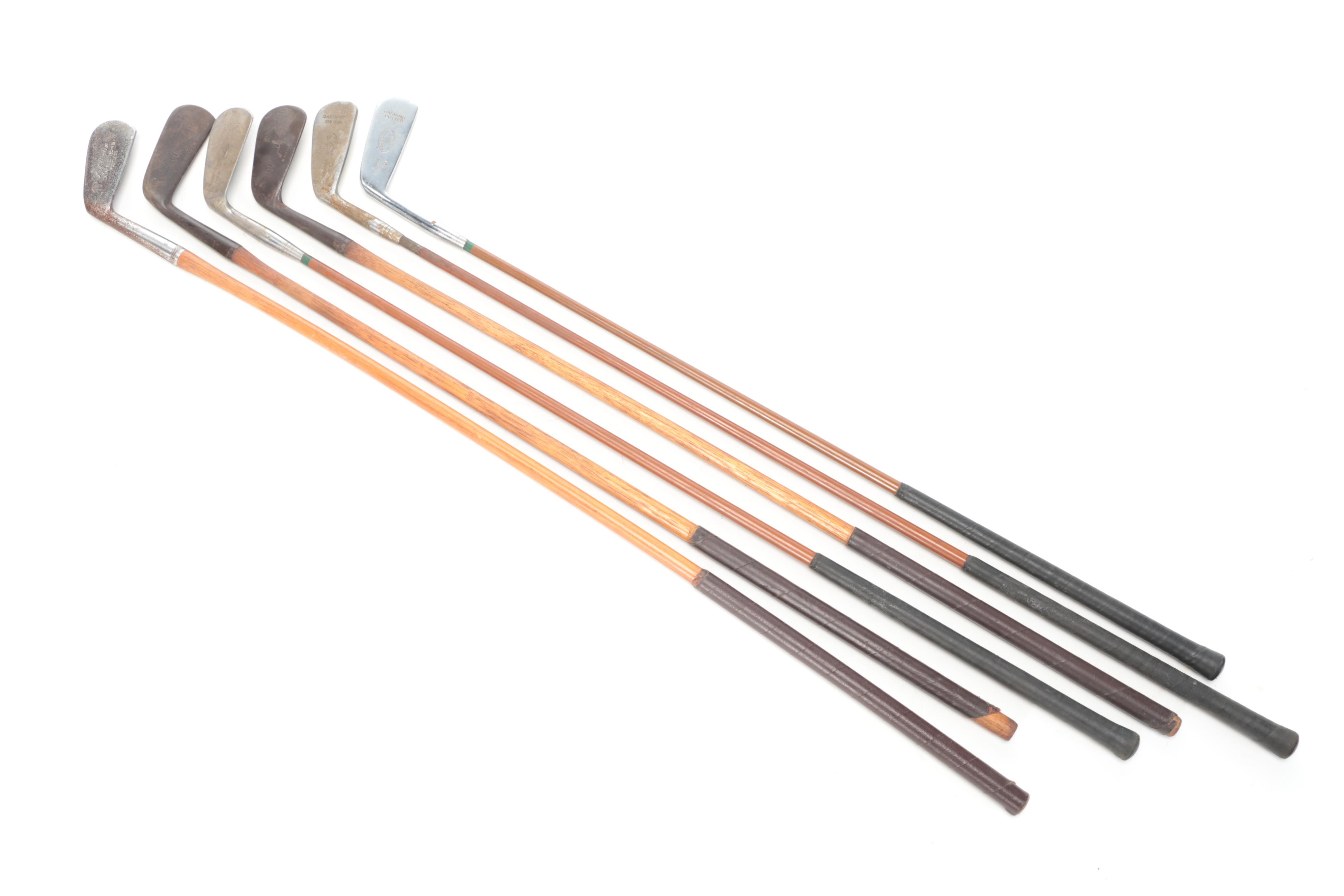 Wilson Strata-Bloc Woods, Royal and More Putters, Other Left-Handed Clubs in Bag