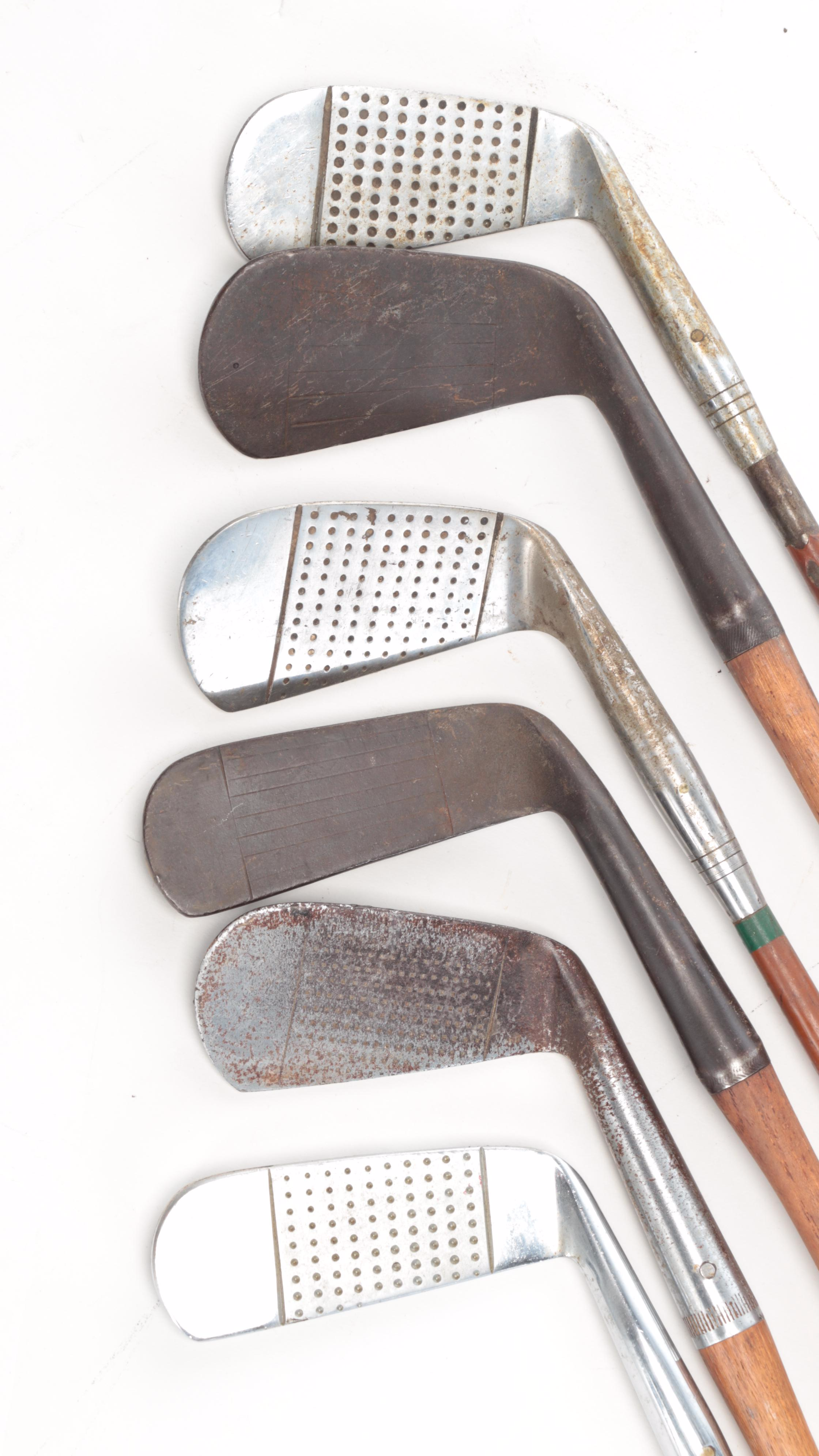 Wilson Strata-Bloc Woods, Royal and More Putters, Other Left-Handed Clubs in Bag