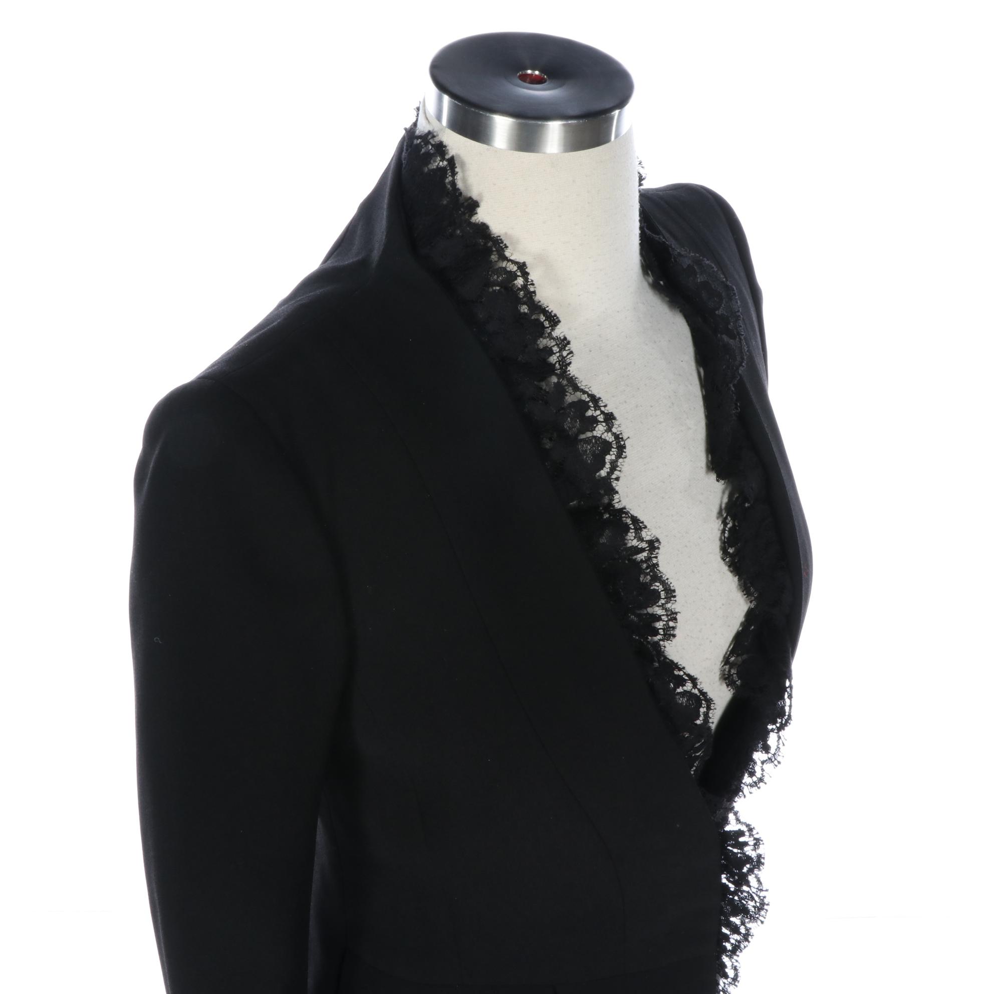 Valentino Summer 2009 Collection Lace Trim Jacket