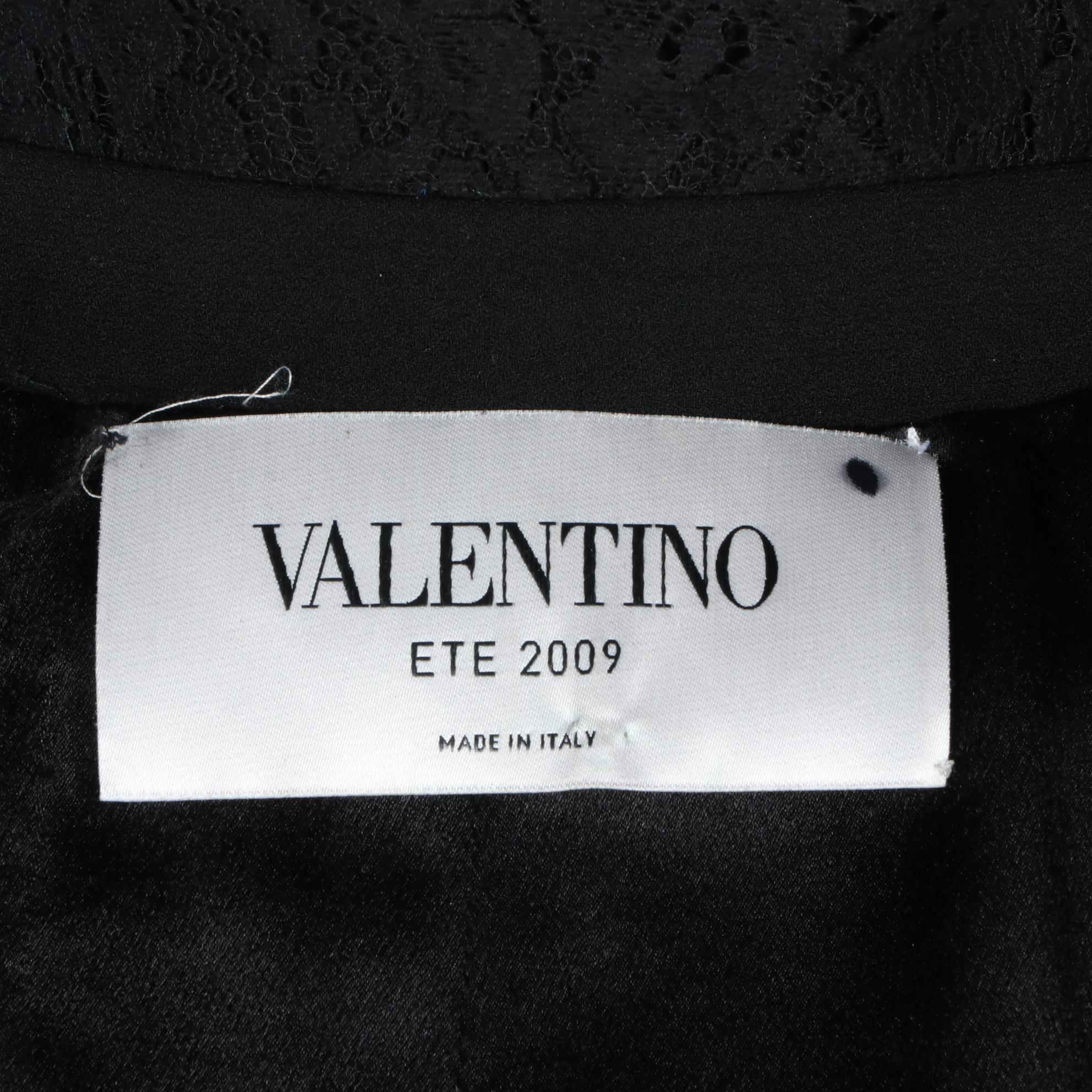 Valentino Summer 2009 Collection Lace Trim Jacket