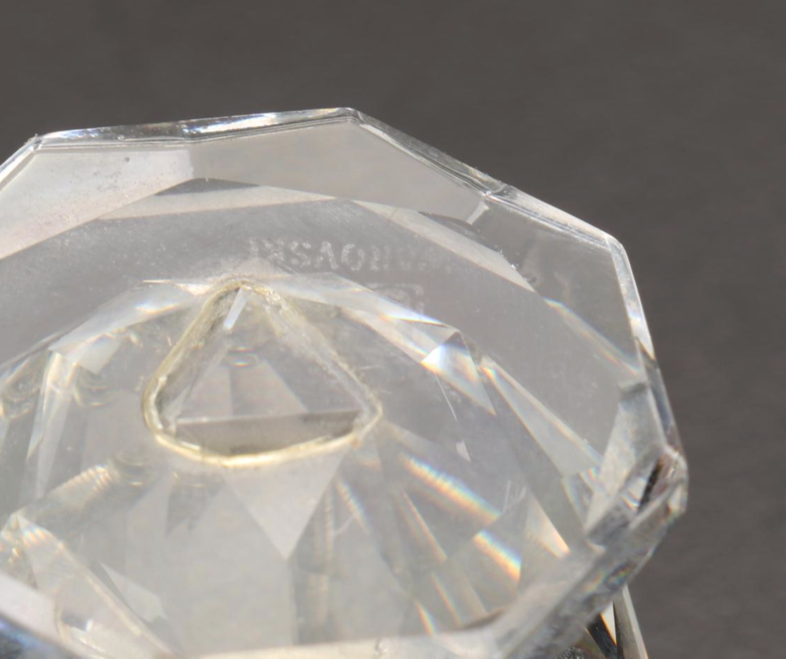 Swarovski Cat and Mouse Crystal Figurines with Polar Bear Musical Snow Globe