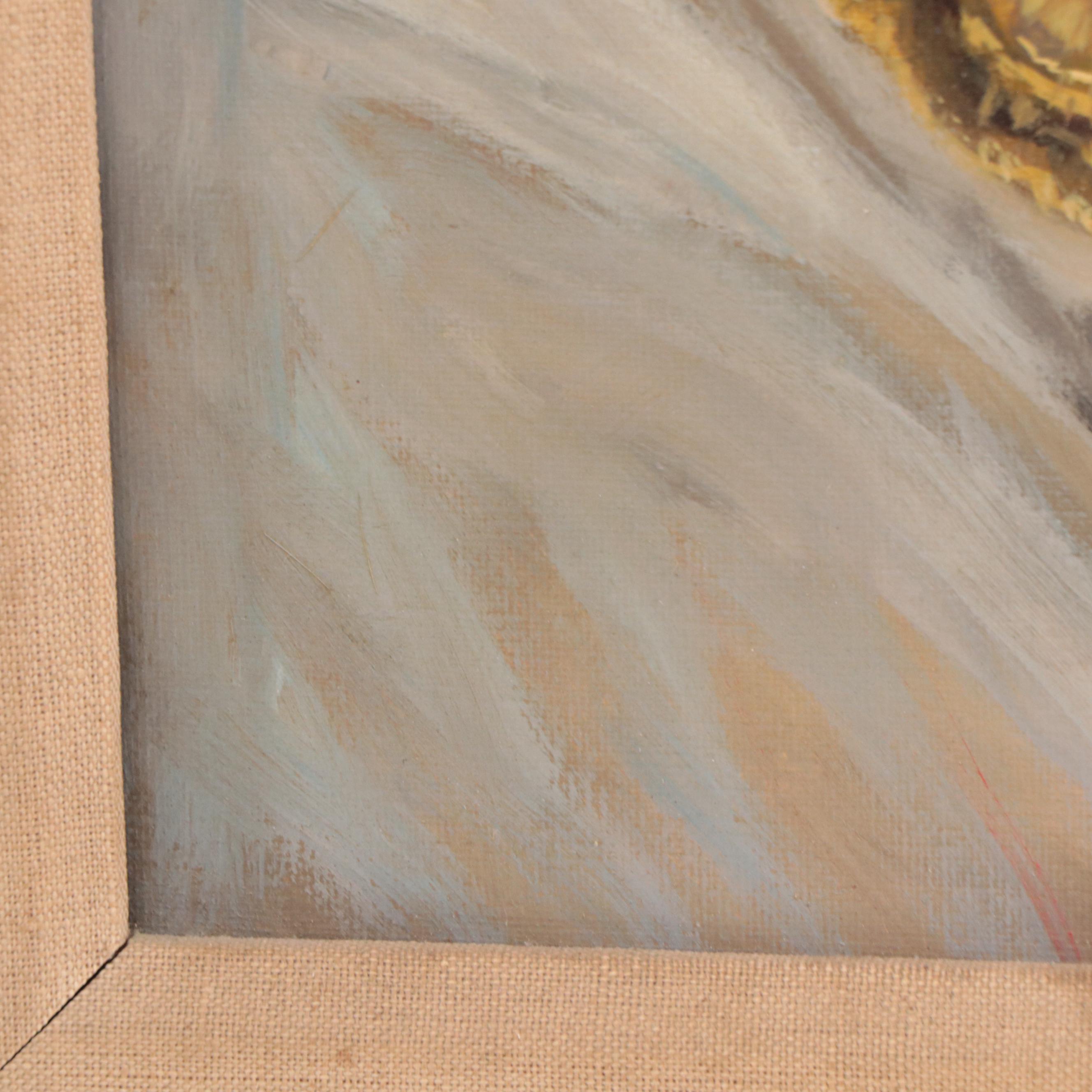 Louis Spiegel Portrait Oil Painting "Sephardic Rabbi"