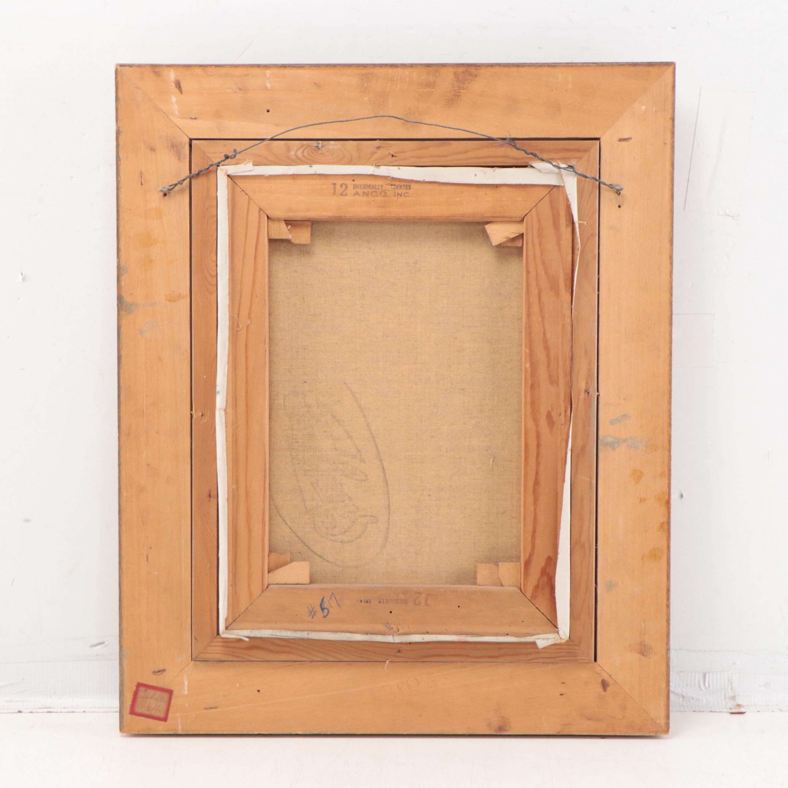 Louis Spiegel Portrait Oil Painting "Sephardic Rabbi"