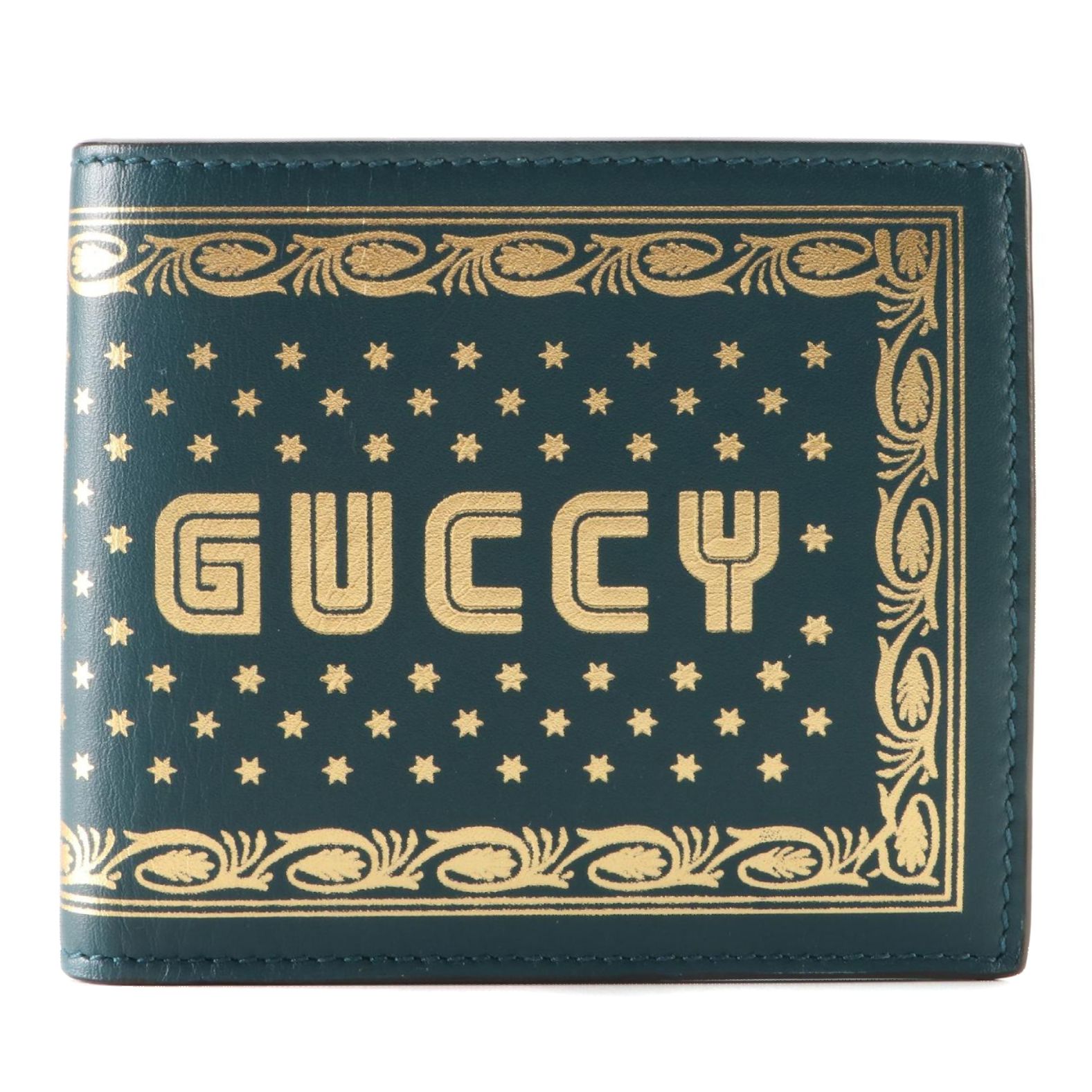 Gucci Guccy Bifold Wallet Limited Edition in Printed Leather