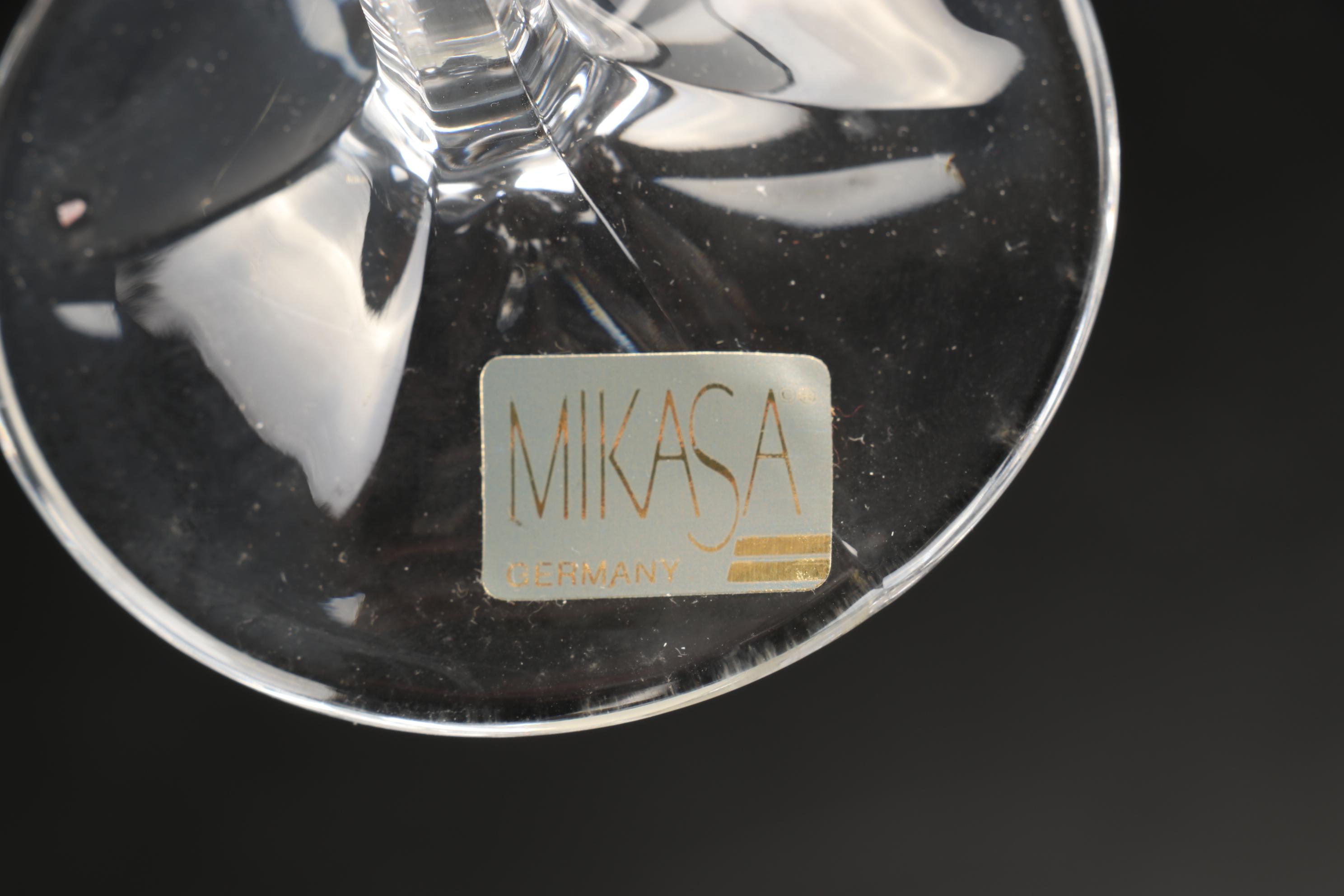 Waterford Crystal "Lismore" Hurricane Candle Holder, Kosta Boda Votive, and More