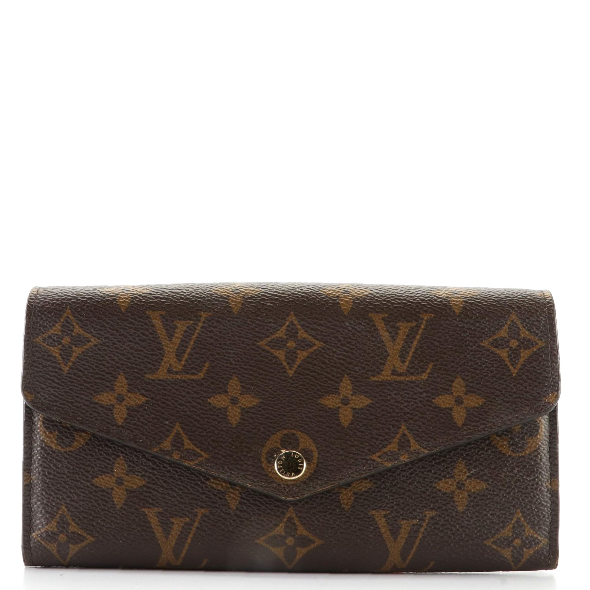 Louis Vuitton Sarah Wallet in Monogram Canvas