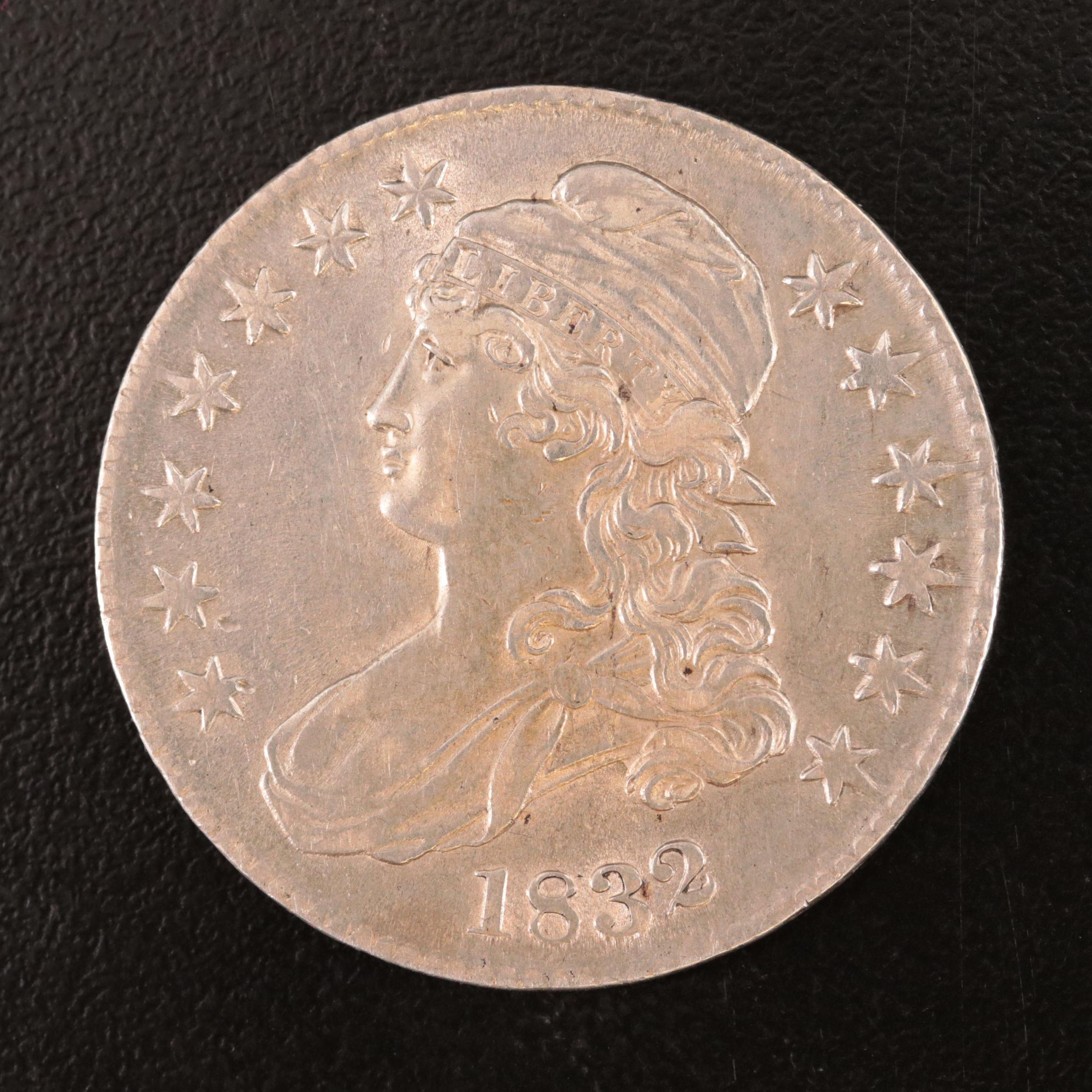 1832 Capped Bust Silver Half Dollar