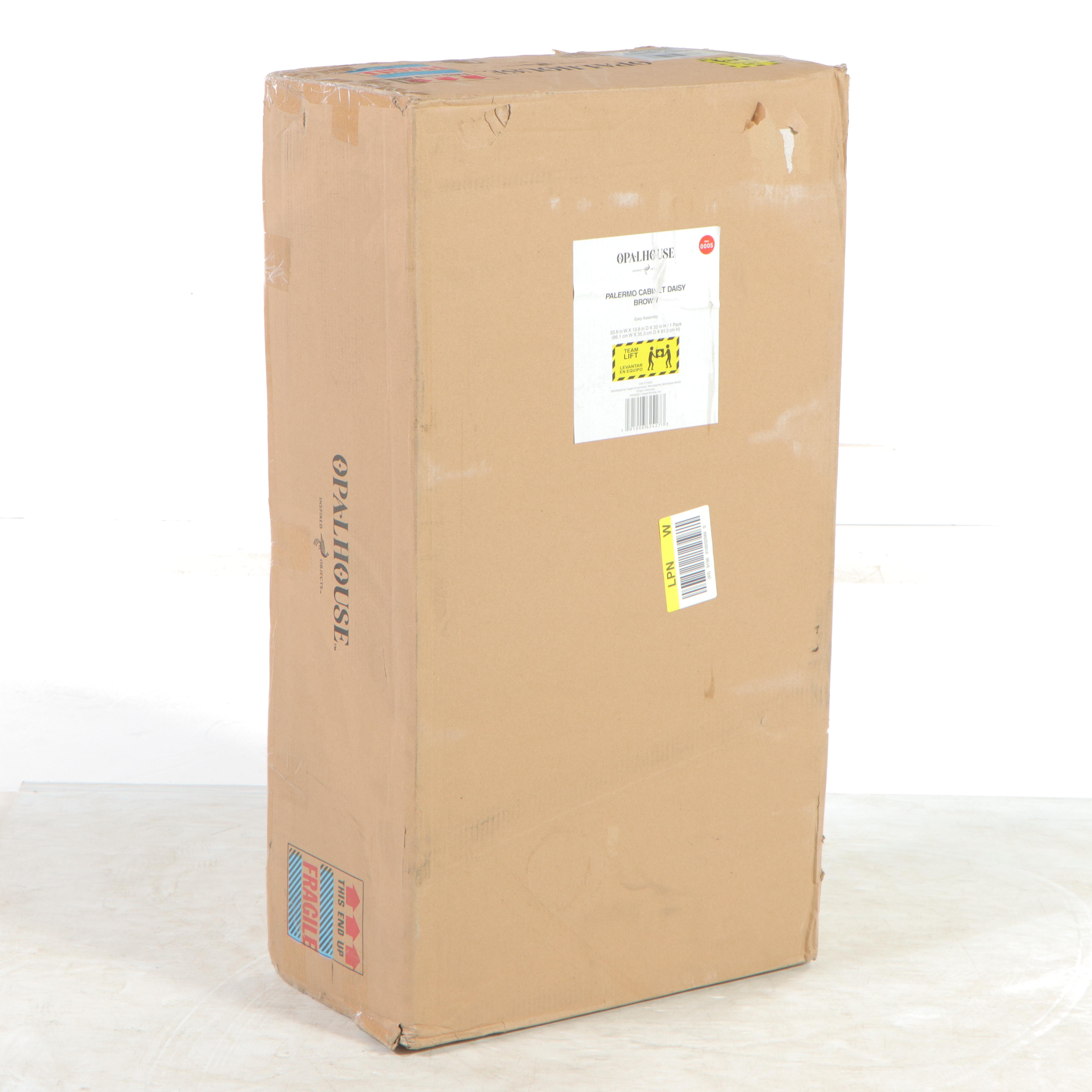 Opalhouse With Jungalow Palermo Cabinet With Daisy Webbing in Brown