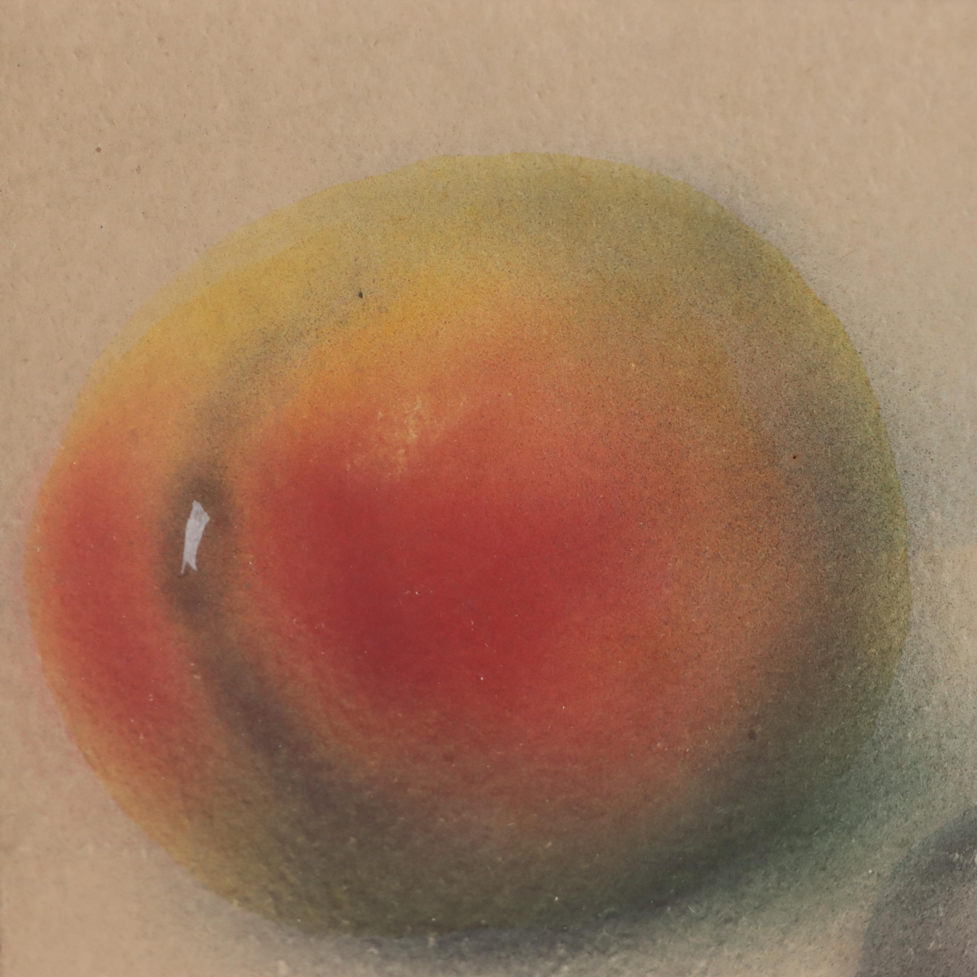 Mixed Media Painting of Fruit Still Life